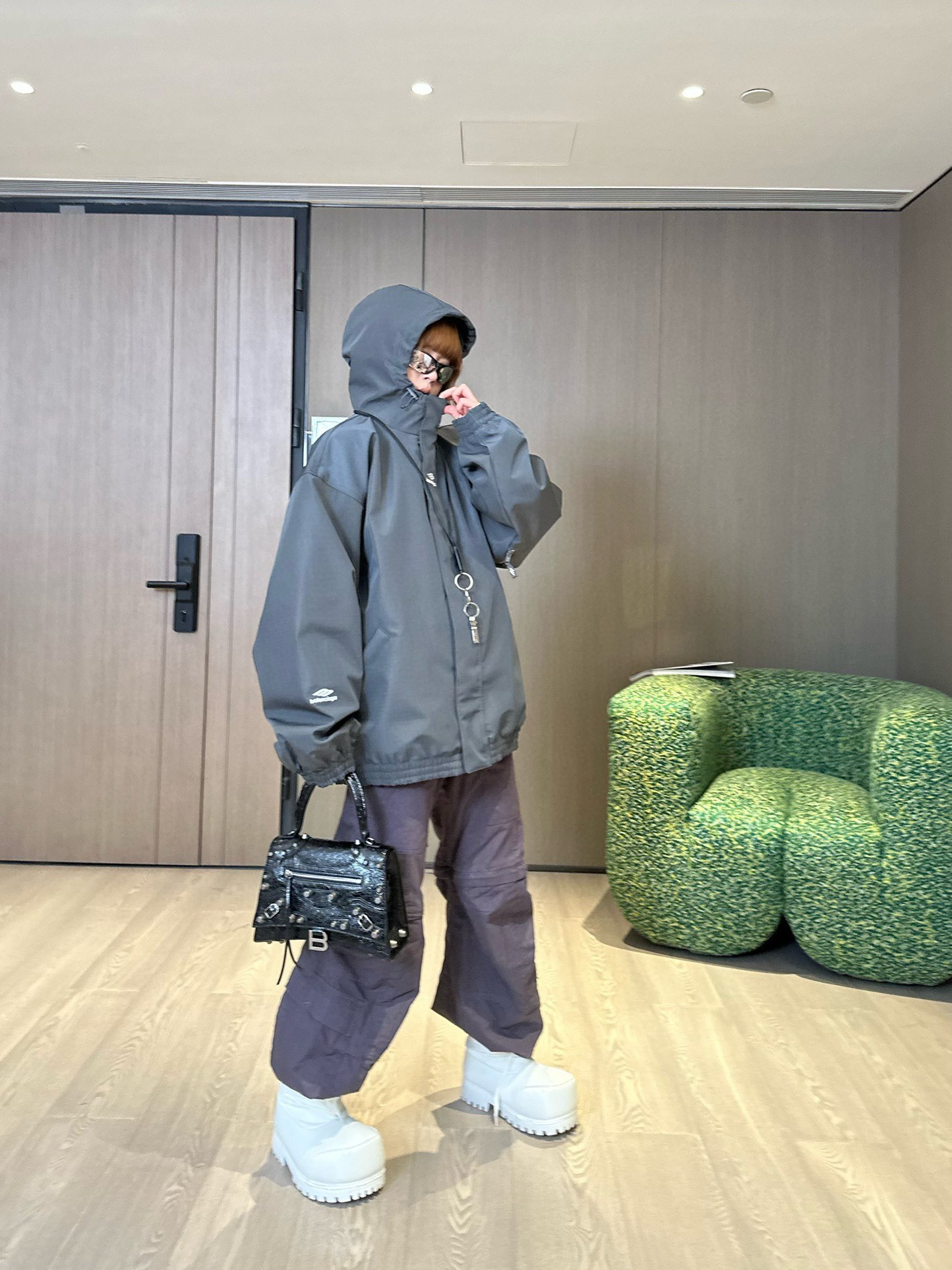 NIGO Balenciaga Men's High Street All Season Large Cargo Cotton Mid Waist Zipper Pocket Fit Work Pants Ngvp #nigo9712