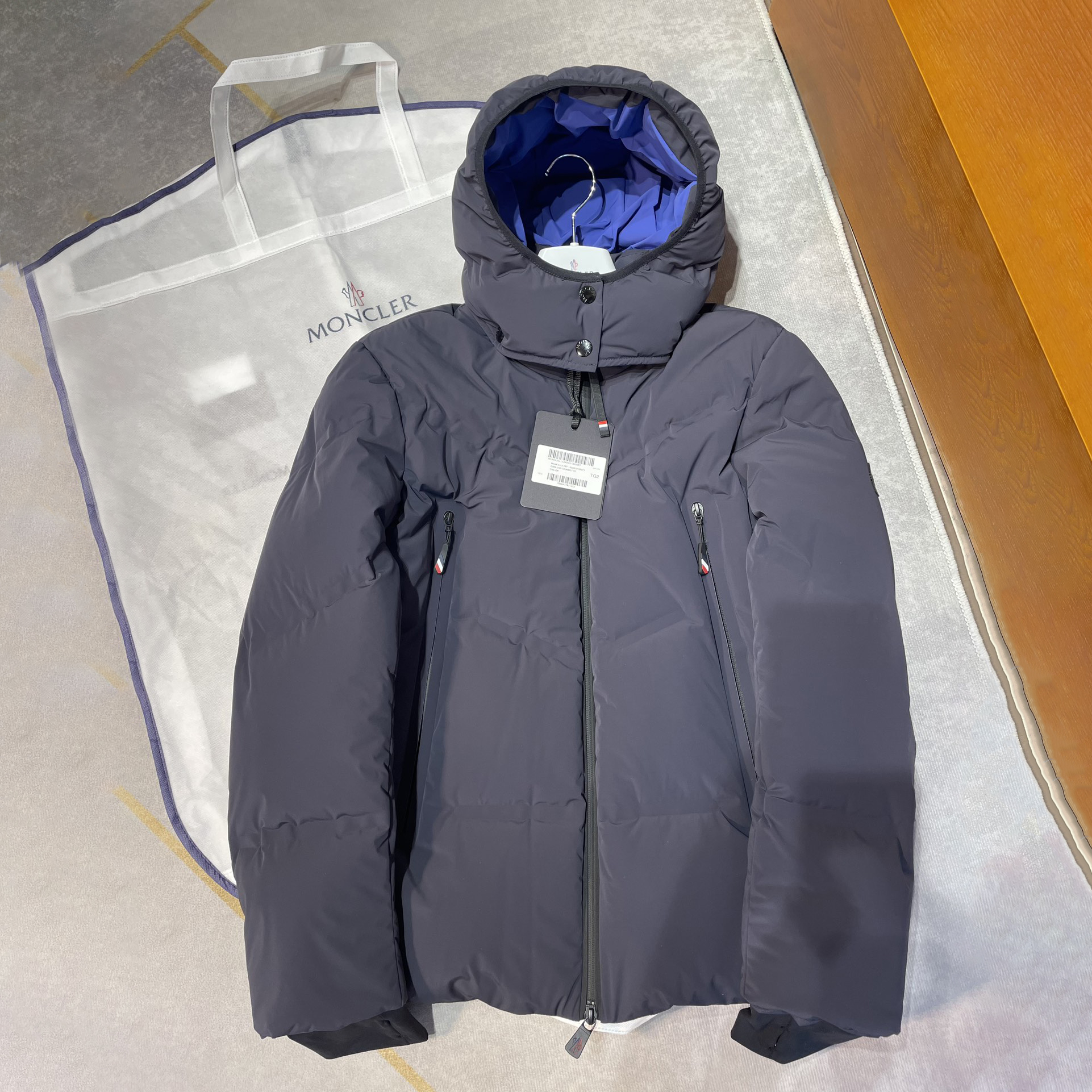 NIGO Moncler Women's Autumn and Winter Solid Color Detachable Hat Zipper Casual Long Sleeve Puffer Down Jacket #nigo74483