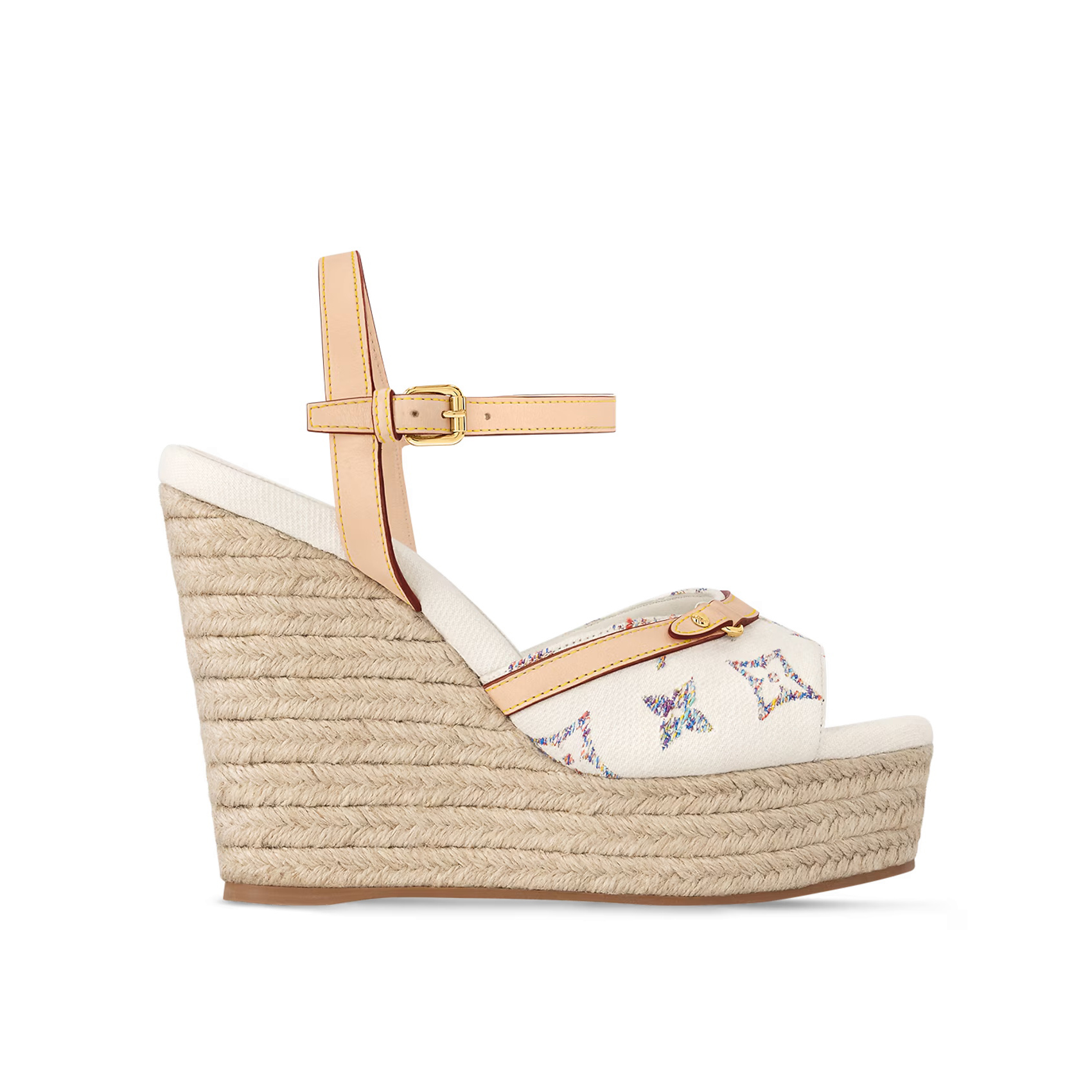 NIGO Louis Vuitton Women's Summer Leather Fashion Hundred One Strap Sandals Shoes #nigo74499