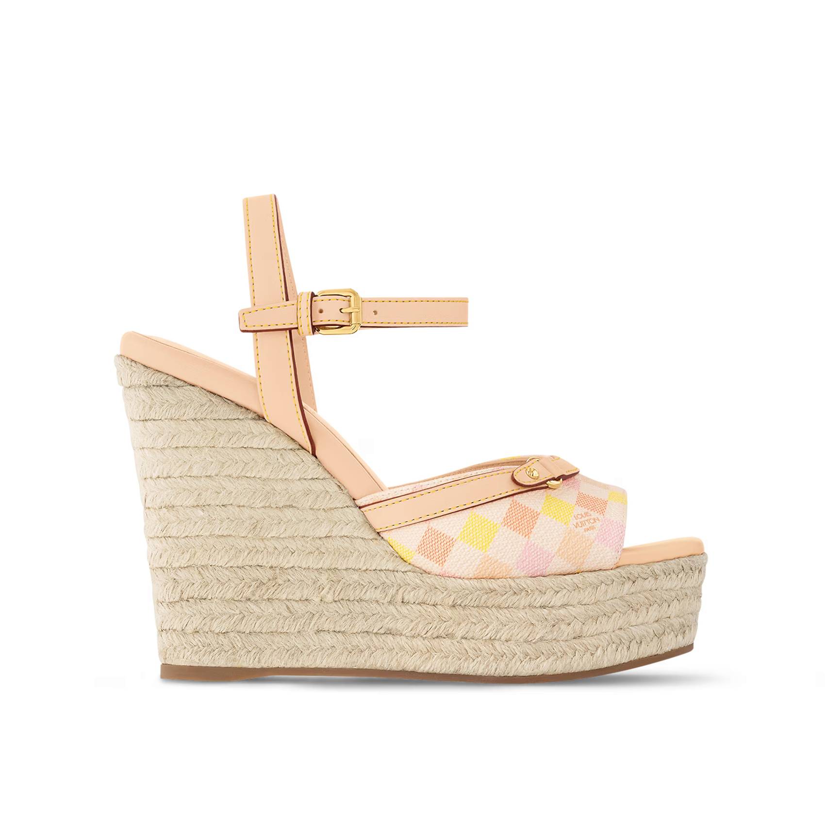 NIGO Louis Vuitton Women's Summer Leather Fashion Hundred One Strap Sandals Shoes #nigo74499