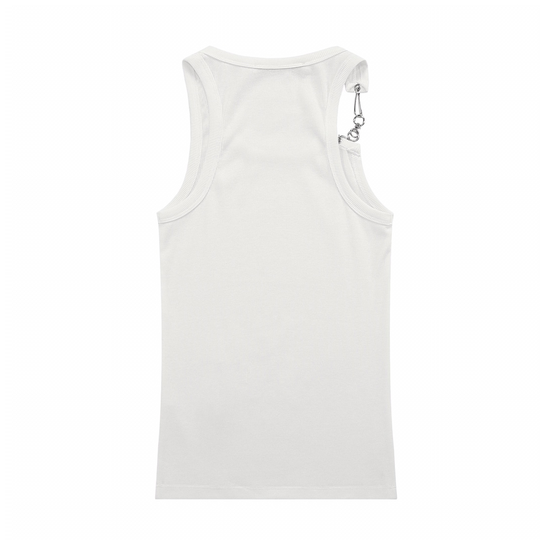 NIGO Acne Studios Women's Summer Solid Color Asymmetric Casual Pullover Camisole Tank Top #nigo74492