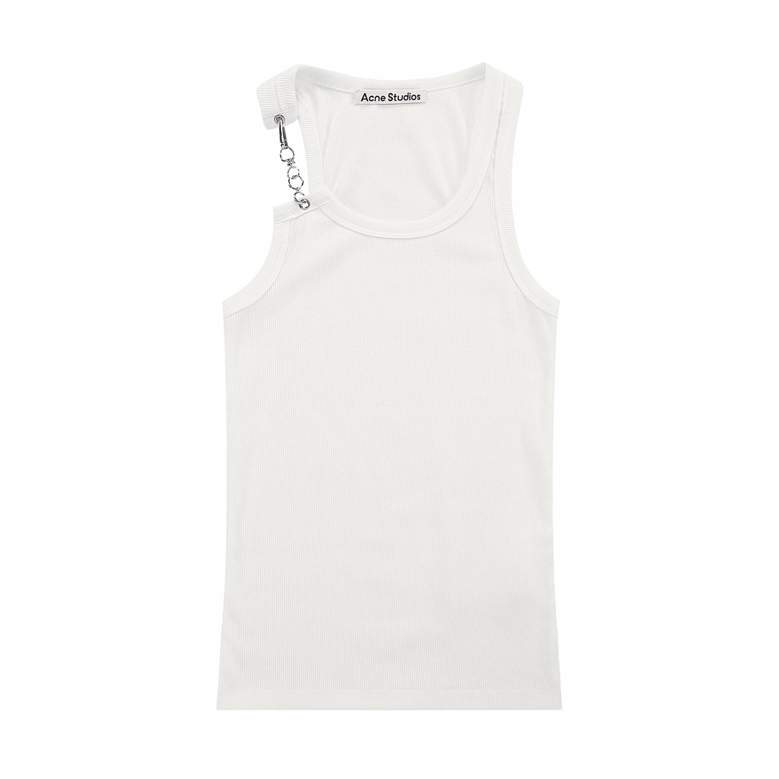 NIGO Acne Studios Women's Summer Solid Color Asymmetric Casual Pullover Camisole Tank Top #nigo74492