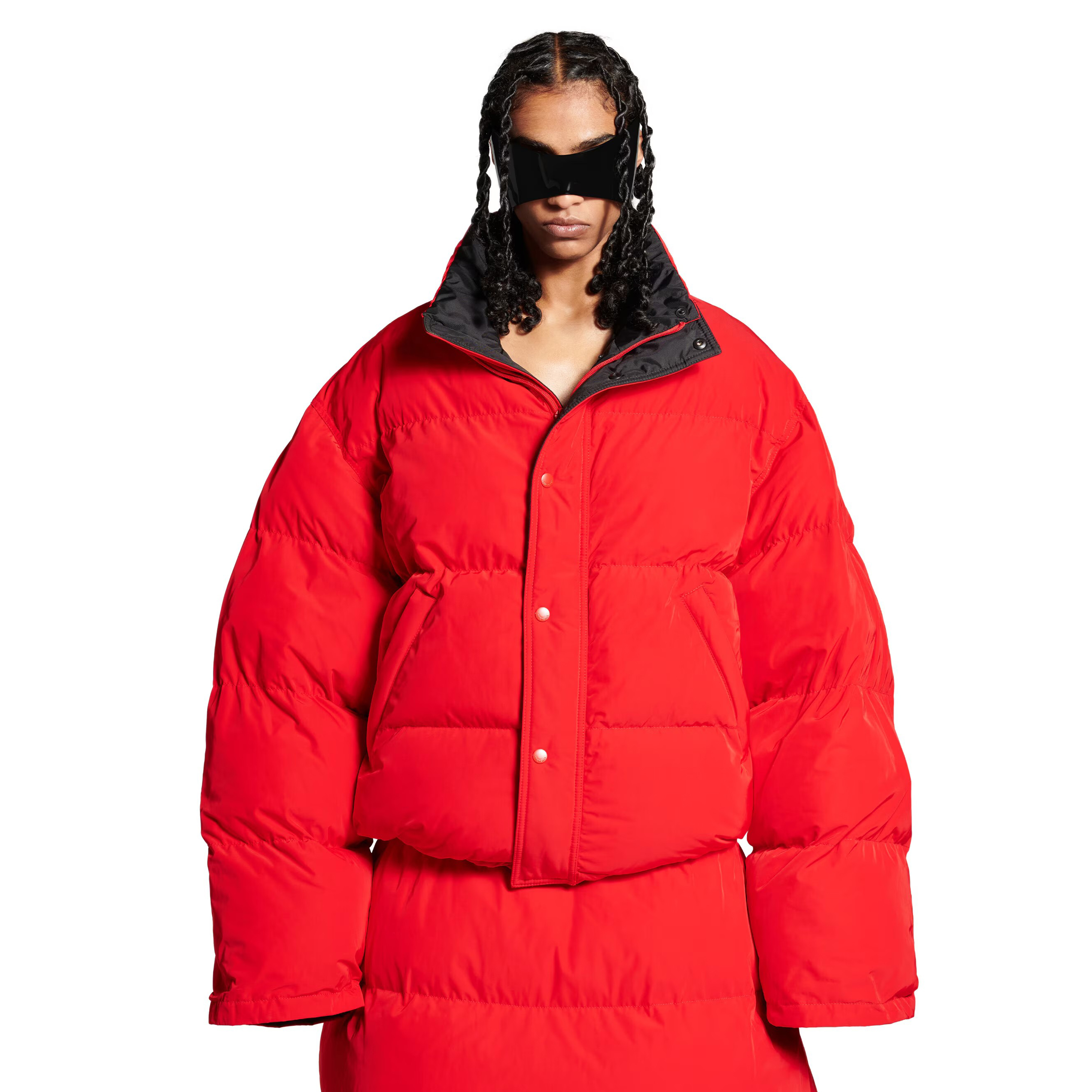 NIGO Balenciaga Men's And Women's Winter Retro Solid Color Reversible Loose Short Down Jacket Coat Ngvp #nigo9731