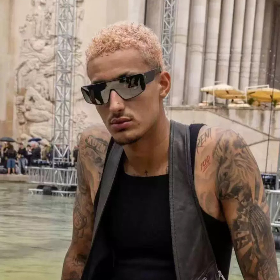 NIGO Rick Owens Fashion Retro Solid Color Casual Sunglasses Jewelry Accessories Ngvp #nigo9737