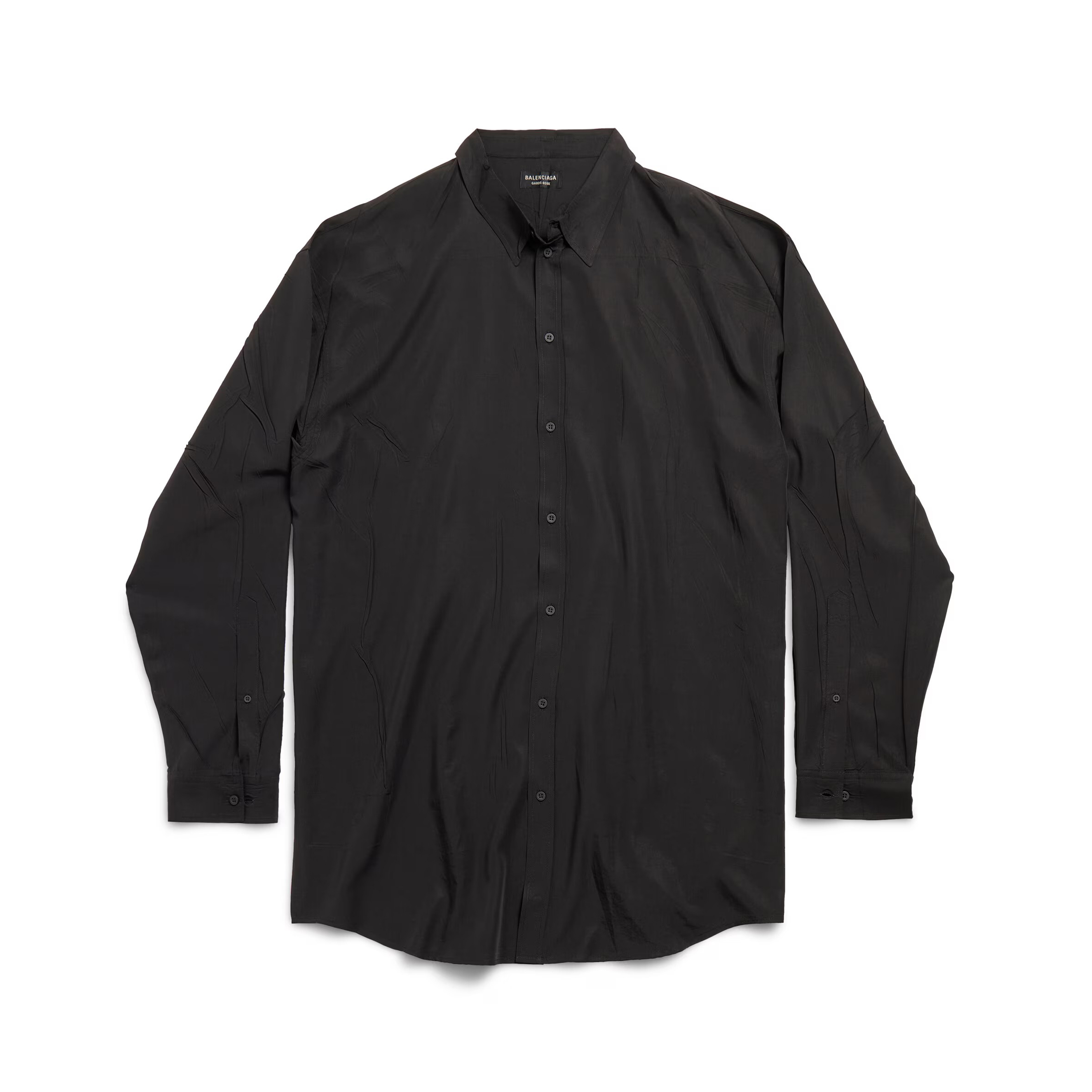 NIGO Balenciaga Men's Women's Spring And Summer Solid Color Lapel Single-Breasted Loose Long-Sleeved Shirt Ngvp #nigo9735