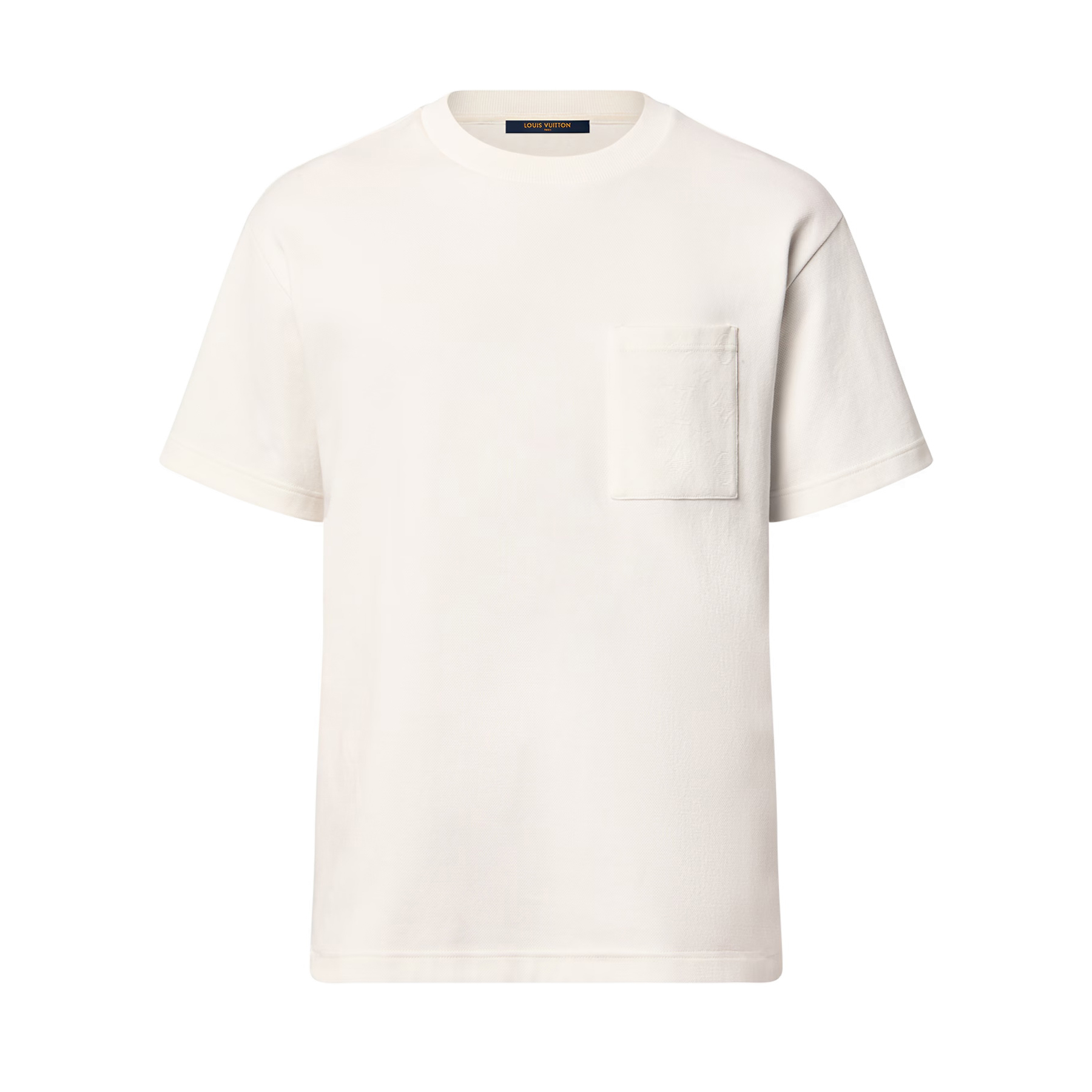 NIGO Louis Vuitton Men's Summer Solid Colour Pocket Round Neck Cotton Short Sleeve T-Shirt #nigo74562