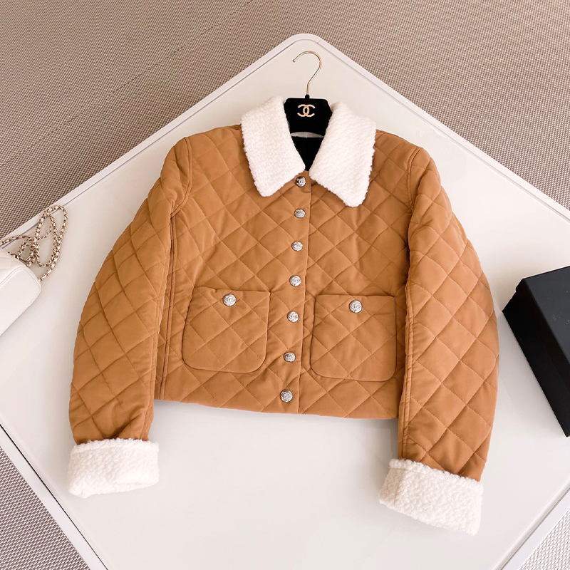 NIGO Chanel Women's Autumn And Winter Ski Collection Vintage Solid Color Waist Corset Coat Check Wool Tweed Long Sleeve Jacket Ngvp #nigo9741