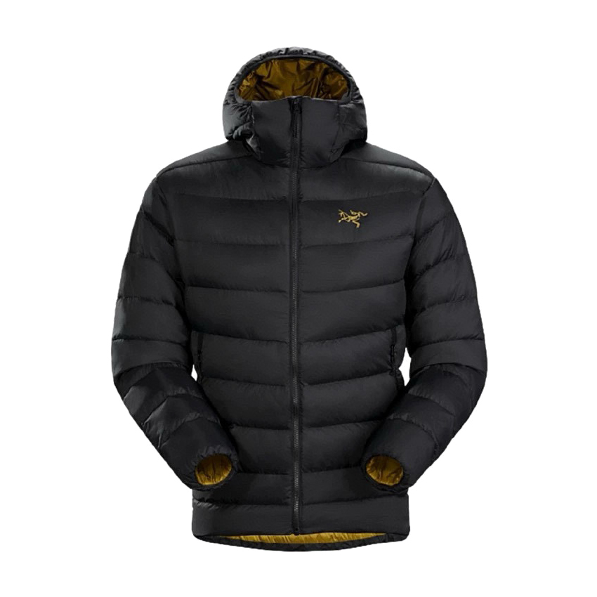 NIGO Arcteryx Men's Autumn and Winter Solid Color Nylon Waterproof Fabric Hooded Zipper Long Sleeve Puffer Down Jacket #nigo74593
