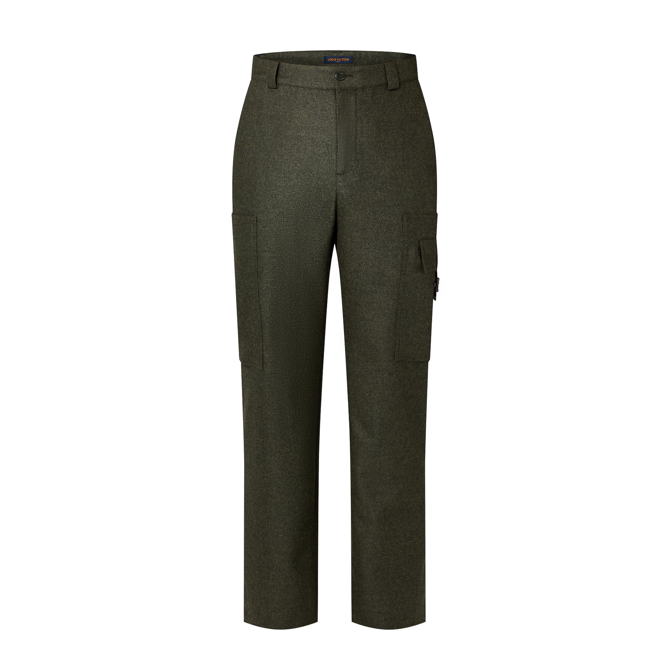 NIGO Louis Vuitton Men's Spring and Autumn Solid Color Slim Straight Wool Tweed Pants #nigo74634