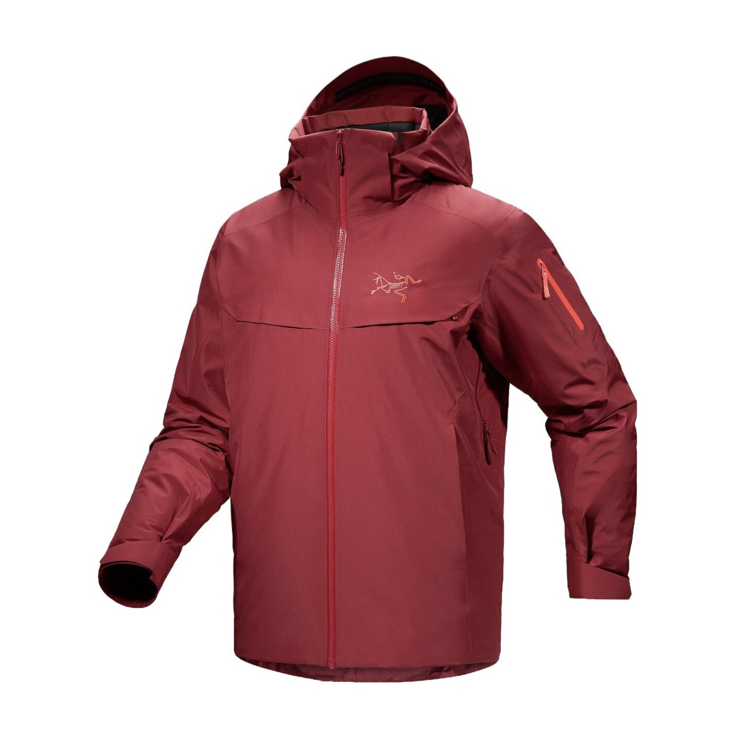 NIGO Arcteryx Autumn And Winter Solid Color Zipper Waterproof Windproof Long-Sleeved Hooded Jacket #nigo74667