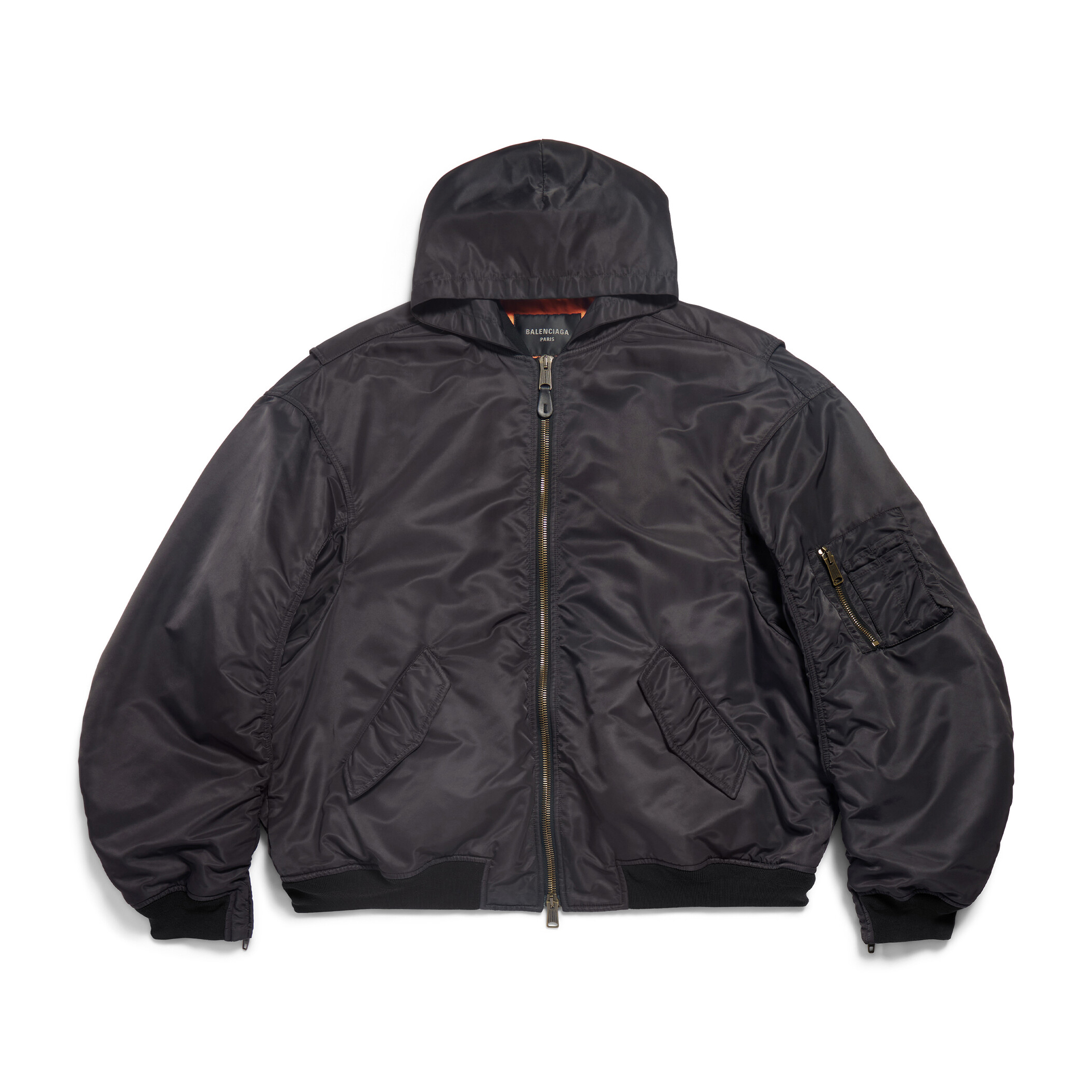 NIGO Balenciaga Men's Spring and Autumn Letter Logo Printed Zipper Hooded Long Sleeve Jacket #nigo74698