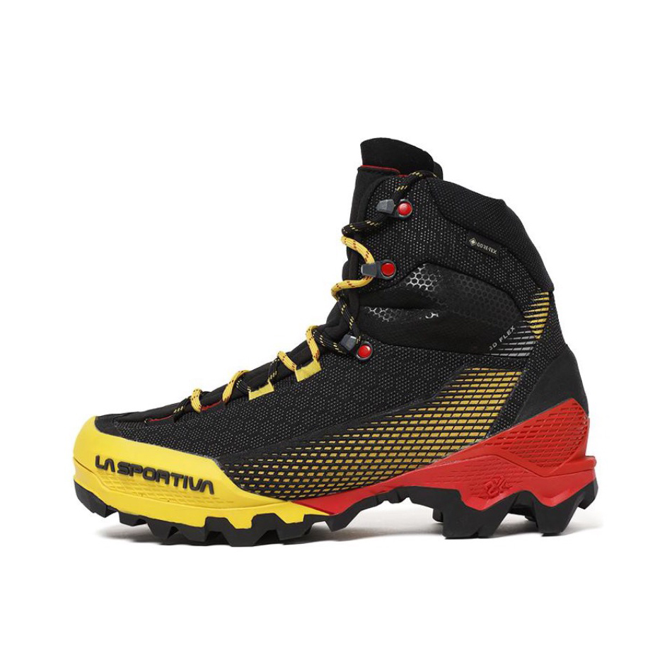 NIGO La Sportiva Men's Round Toe Lace Up Non Slip Wear Resistant High Top Outdoor Functional Shoes #nigo74715