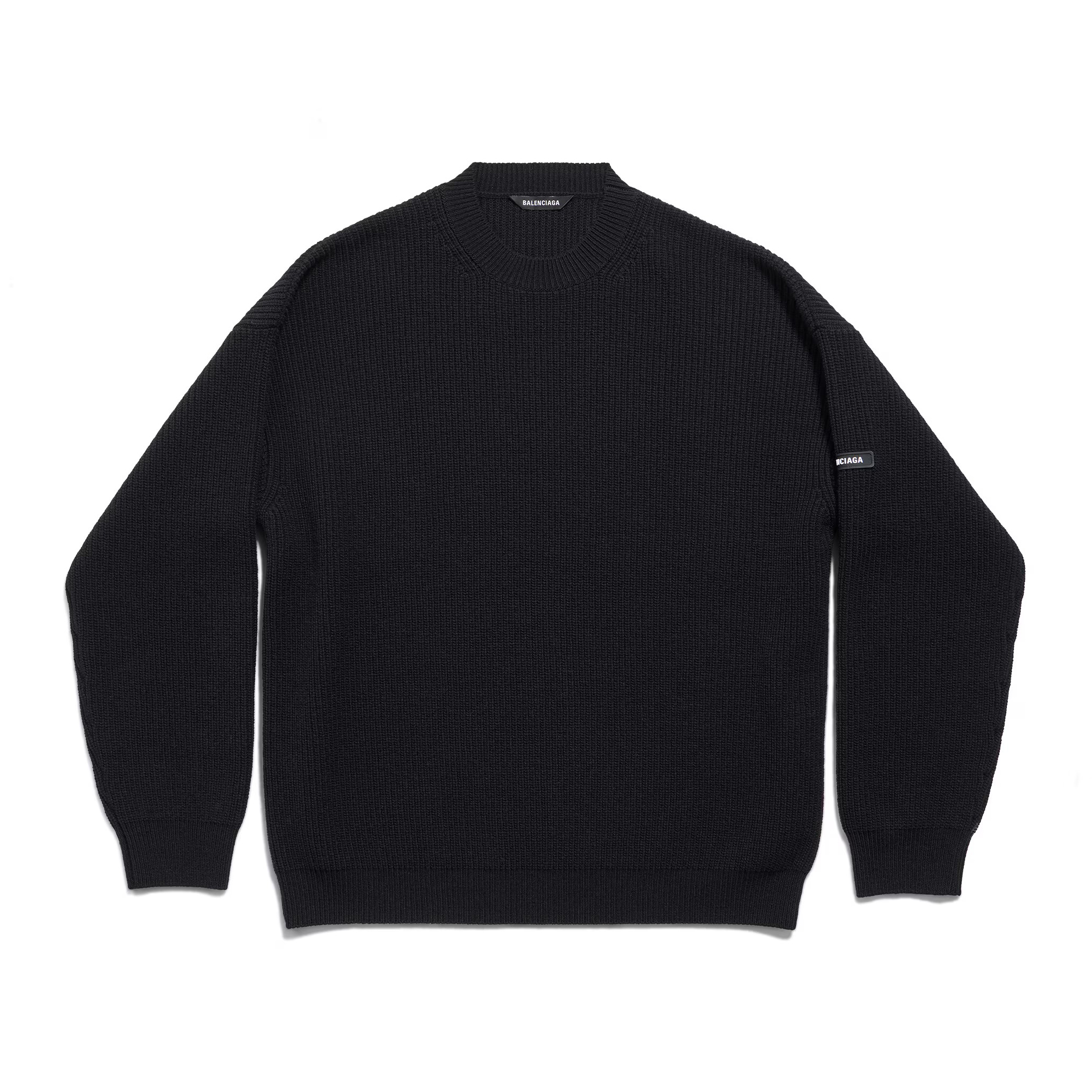 NIGO Balenciaga Men's And Women's Spring And Autumn Solid Color Round Neck Long Sleeve Loose Fit Knitted Sweater Pullover #nigo74722