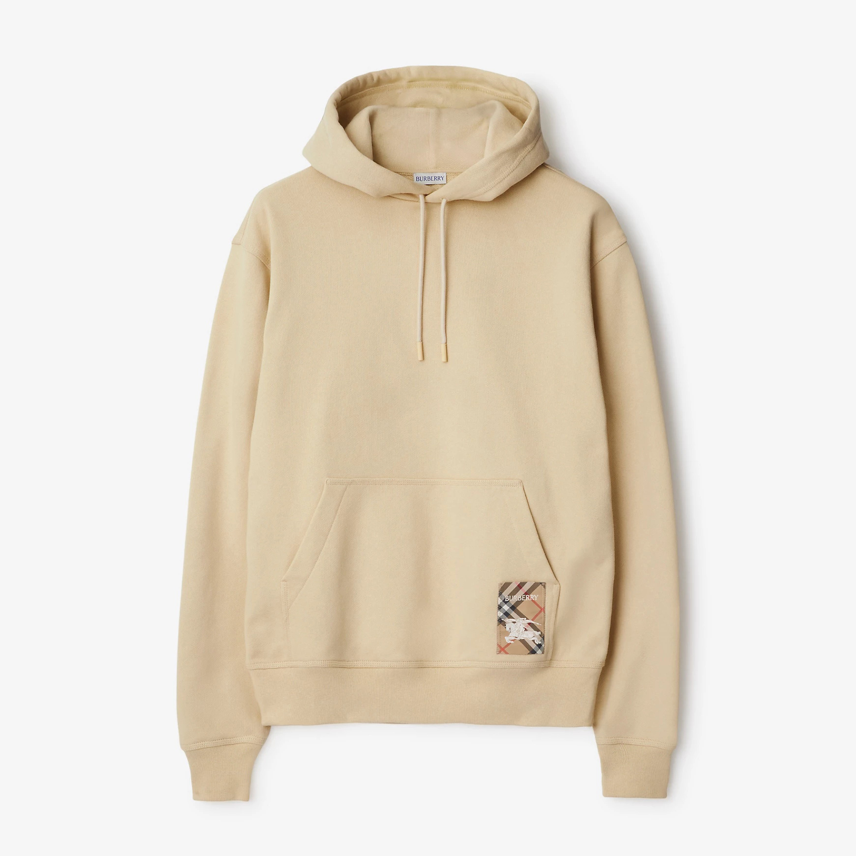 NIGO Burberry Men's Spring and Autumn Solid Color Plaid Pocket Loose Hooded Long Sleeve Sweatshirt #nigo74743