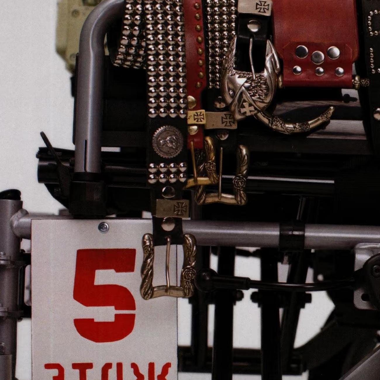 NIGO Enfants Riches Deprimes Punk Style Hip Hop Coin Rivet Charm Rocker Belt Fashion High Street Hundreds Of Trendy Single Accessories Ngvp #nigo9785