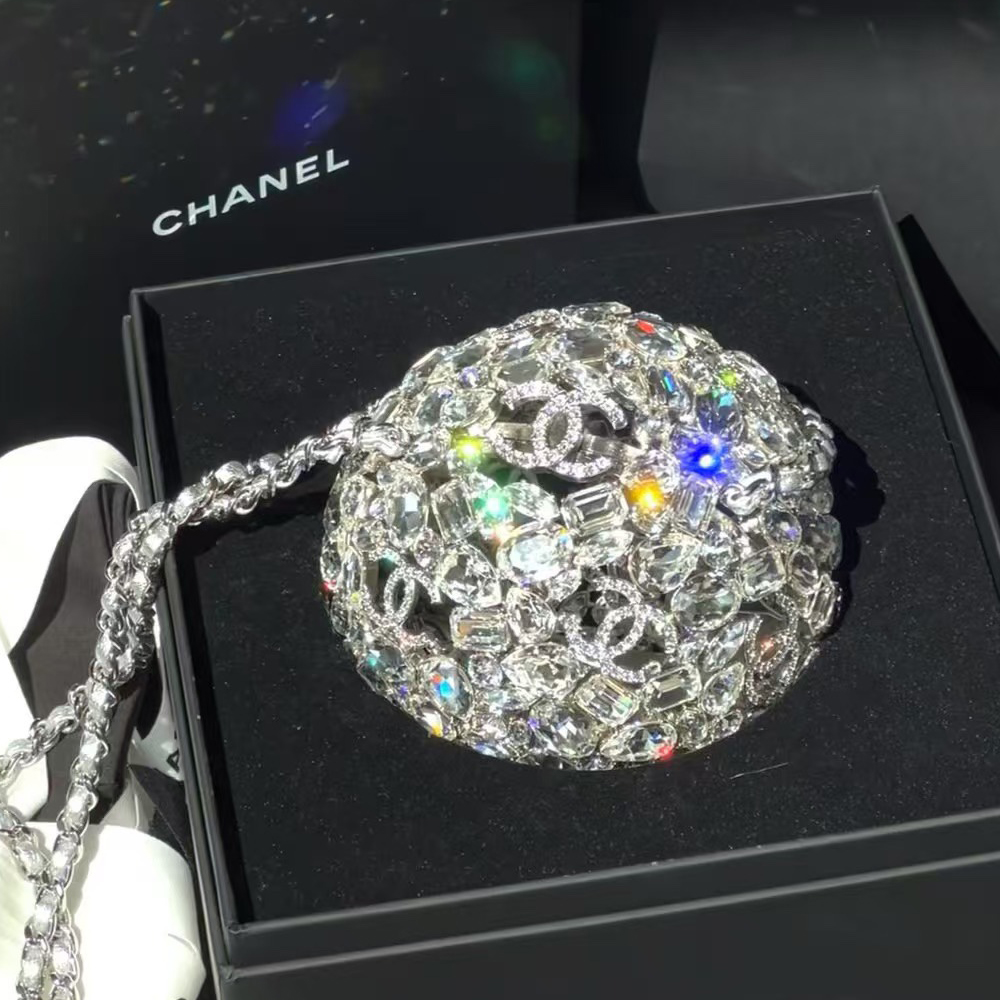 NIGO Chanel Women's Spherical Diamond Logo Chain Shoulder Crossbody Bag Bags #nigo74738