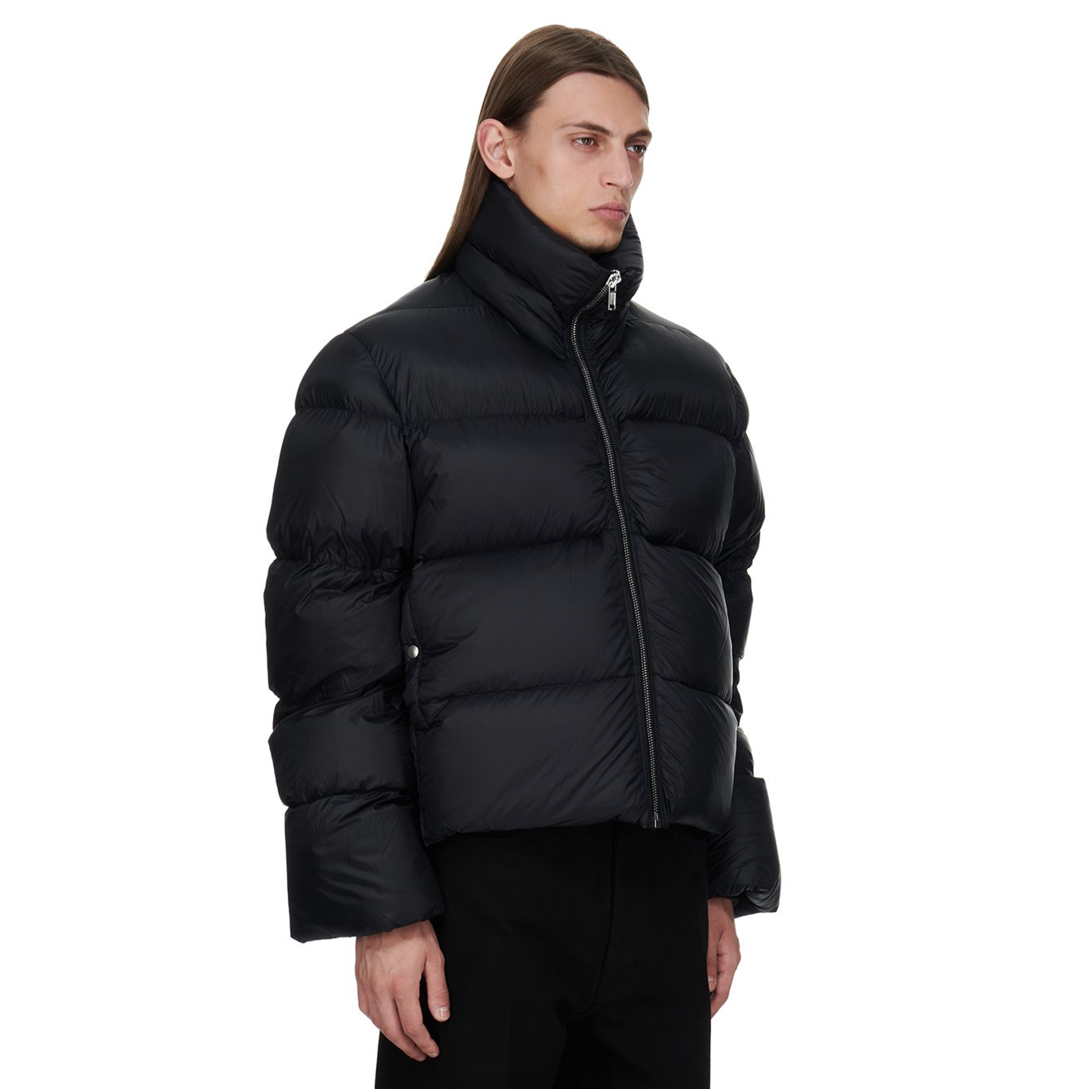 NIGO Rick Owens Men's Autumn And Winter Dark Style Collar Zip Down Jacket Warm High Street Fashion Casual Versatile Down Coat Ngvp #nigo9791