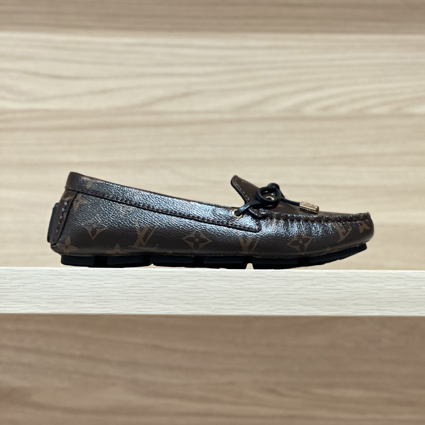 NIGO Louis Vuitton DRIVER Moccasin Shoes Men's Printed Lace Up Temperament Fashion Casual Cowhide Flat Shoes #nigo74746