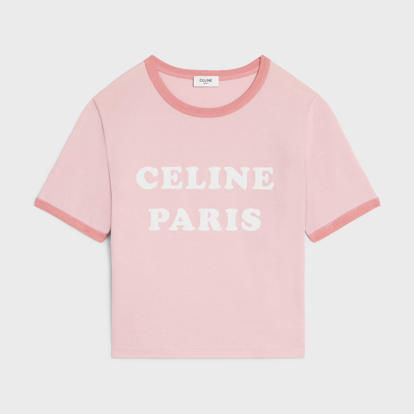 NIGO Celine Women's Summer Logo Letter Print Round Neck Cotton Short Sleeve T-Shirt #nigo74774
