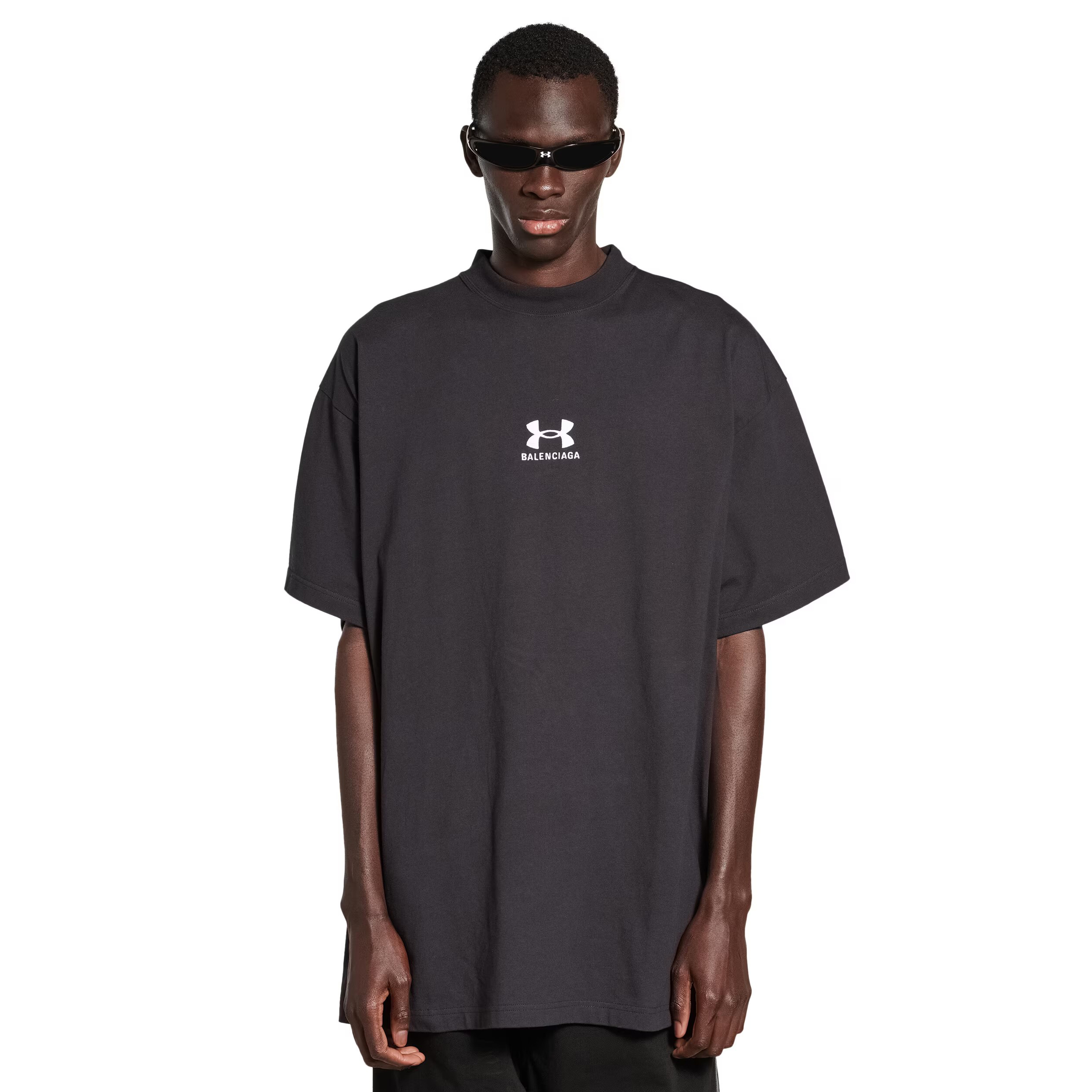 NIGO Balenciaga Men's And Women's Summer Solid Color Logo Pattern Round Neck Cotton Short Sleeve T-shirt #nigo74684