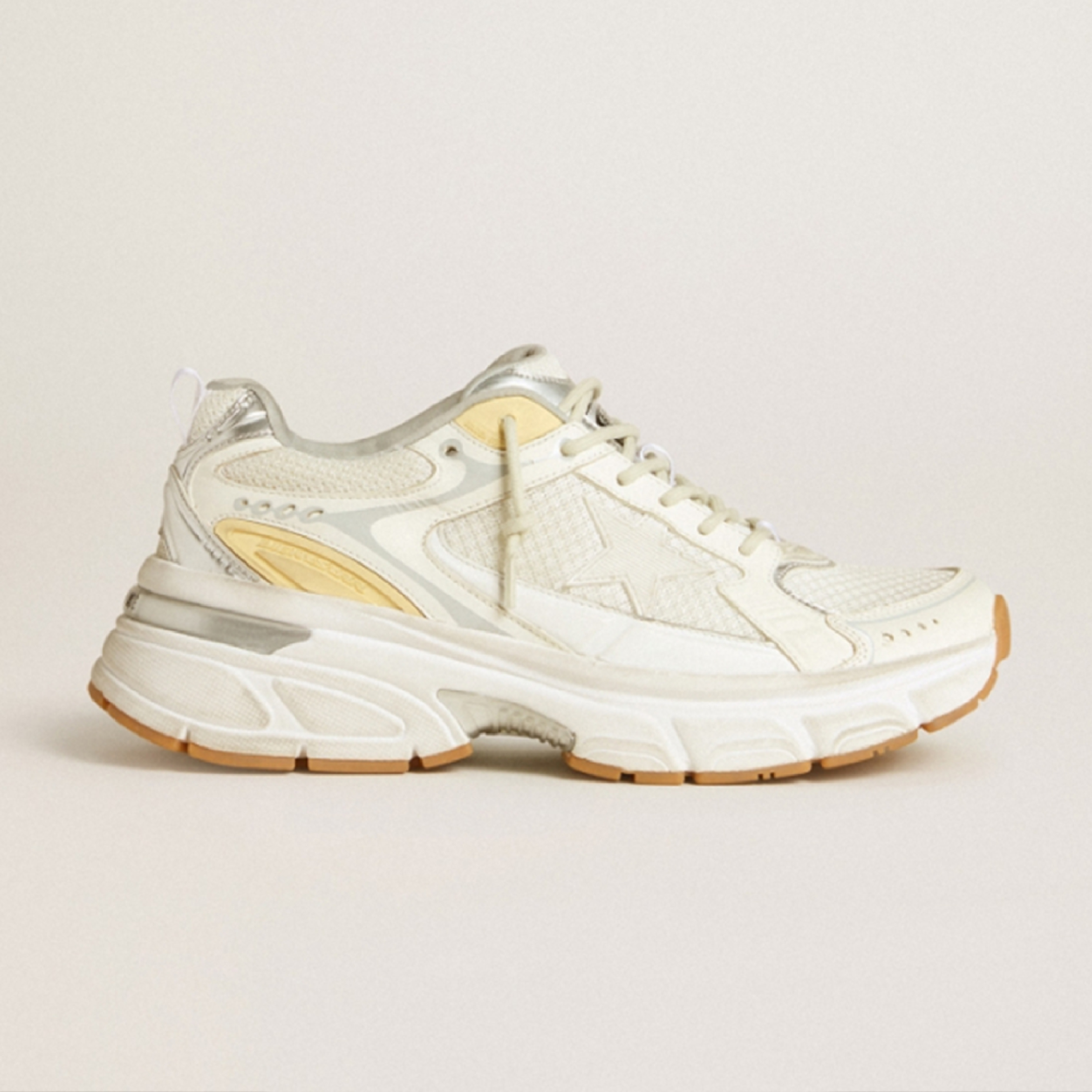 NIGO Golden Goose Women's Star Thick Bottom Lacing Sneakers Spring And Autumn Mesh Breathable Fashion Casual Shoes Ngvp #nigo9823