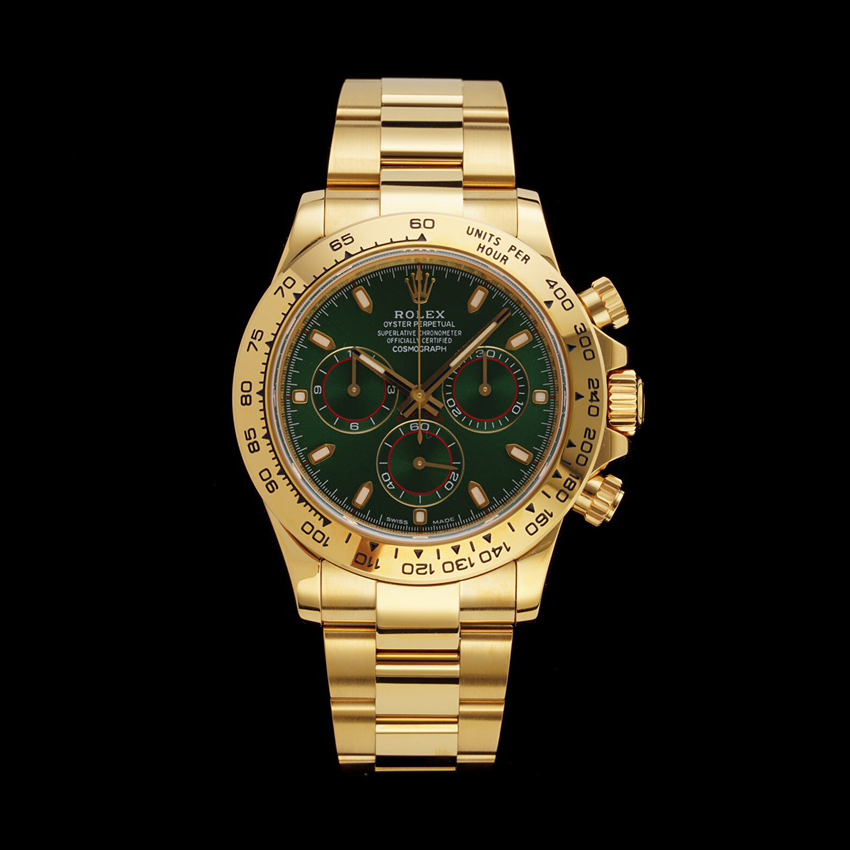 NIGO Rolex Men's Gold Mechanical Movement 100m Water Resistant Solid Color Dial Oyster Steel Strap Watch #nigo74844
