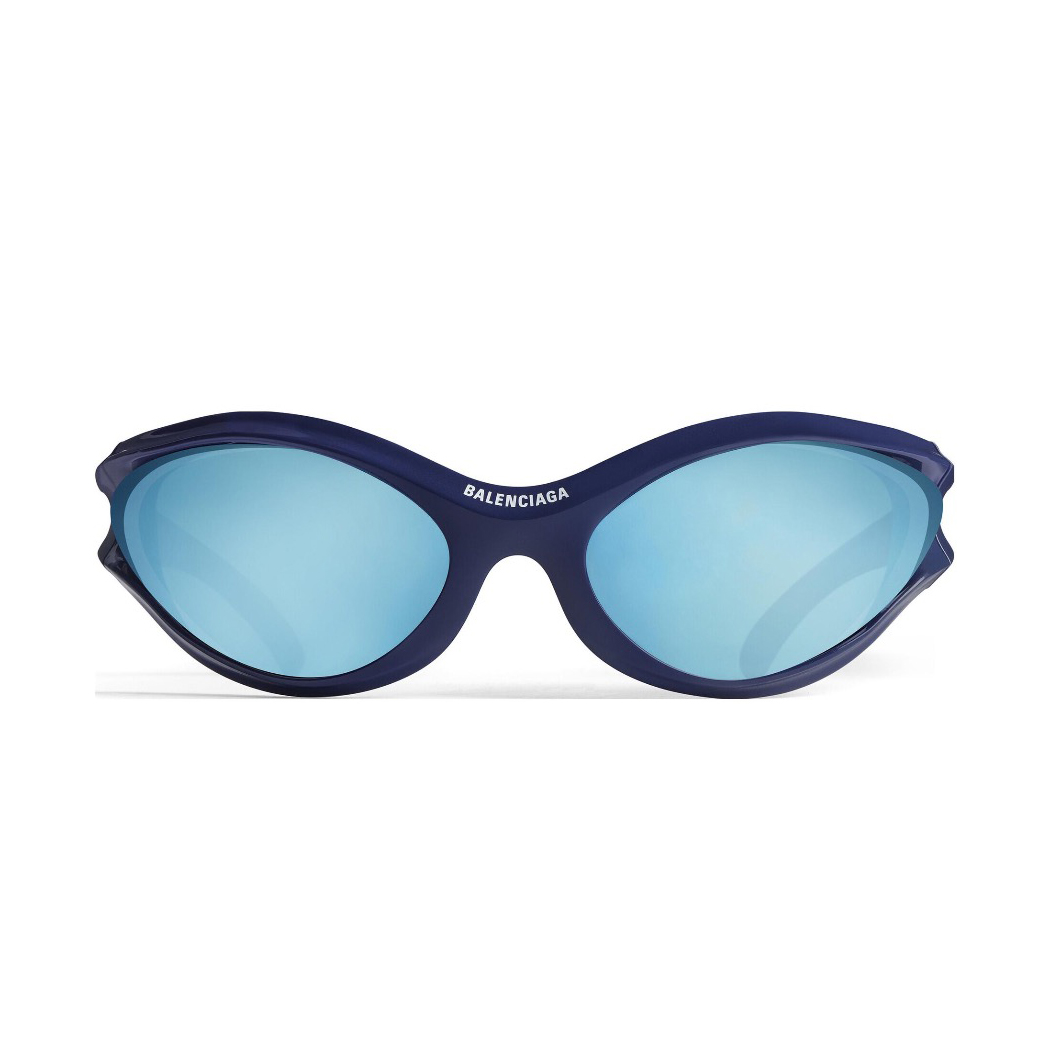 NIGO Balenciaga Men's and Women's Solid Color Letter Logo Oval Sunglasses Eyeglasses Glasses #nigo74879