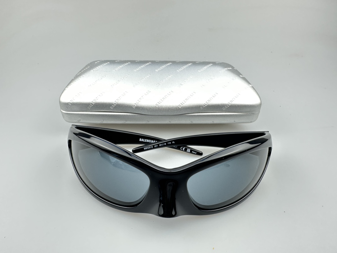 NIGO Balenciaga Men's And Women's Solid Color Temples Engraved Letters Printed Round Sunglasses Eyeglasses Glasses #nigo74876