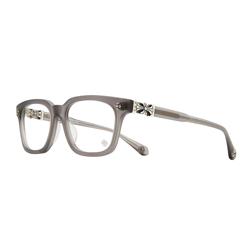 NIGO Chrome Hearts Men's Women's Solid Color Mirror Arm Carved Decoration Casual Fashion Square Glasses #nigo74883