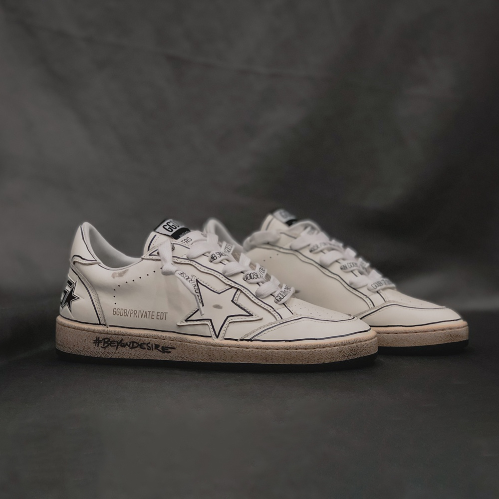 NIGO Golden Goose Men's And Women's Solid Color Retro Old Dirty Shoes Low Top Lace Up Sneakers #nigo74885