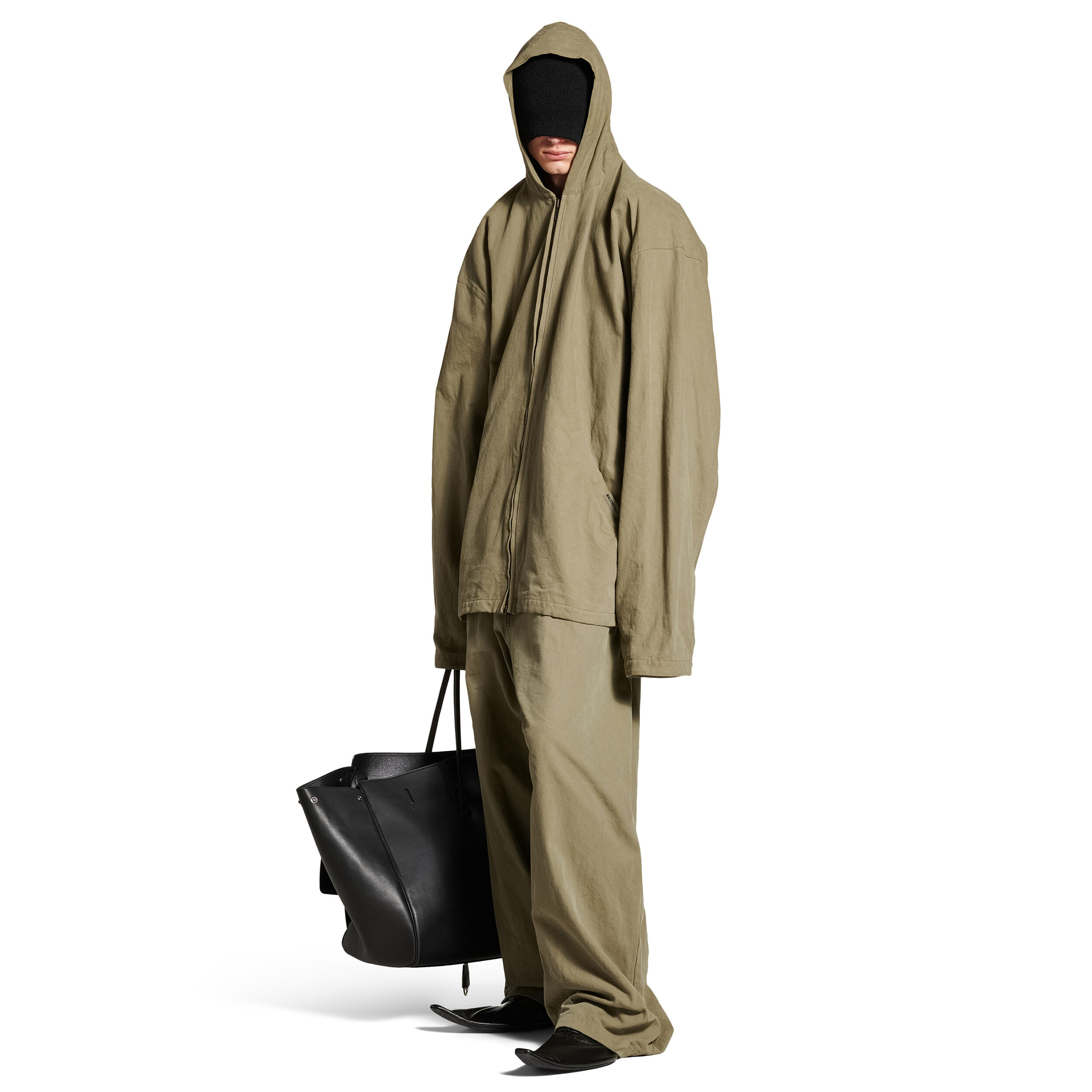 NIGO Balenciaga Men's Spring And Fall Retro Green Loose Hooded Jacket High Street Trend Straight Casual Baggy Pants Suit Set Ngvp #nigo9821