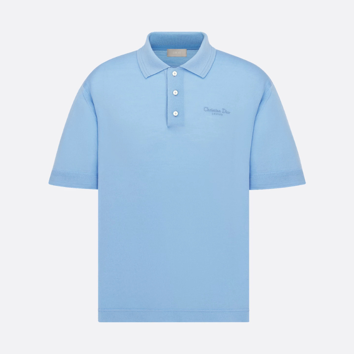 NIGO Dior Men's Summer Logo Embroidery Loose Solid Color Polo Collar Cotton Short Sleeve T-shirt #nigo74926