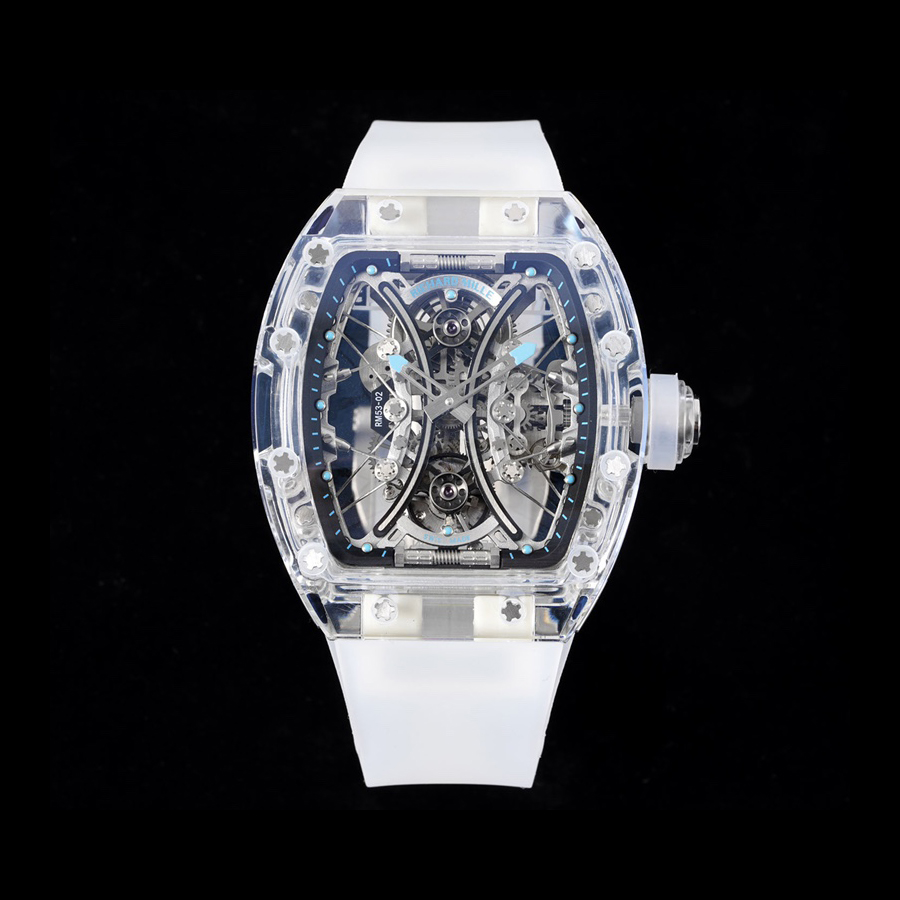 NIGO Richard Mille RM Factory Men's Tourbillon Movement Titanium Rubber Strap Fashionable Luxury Watch #nigo74978