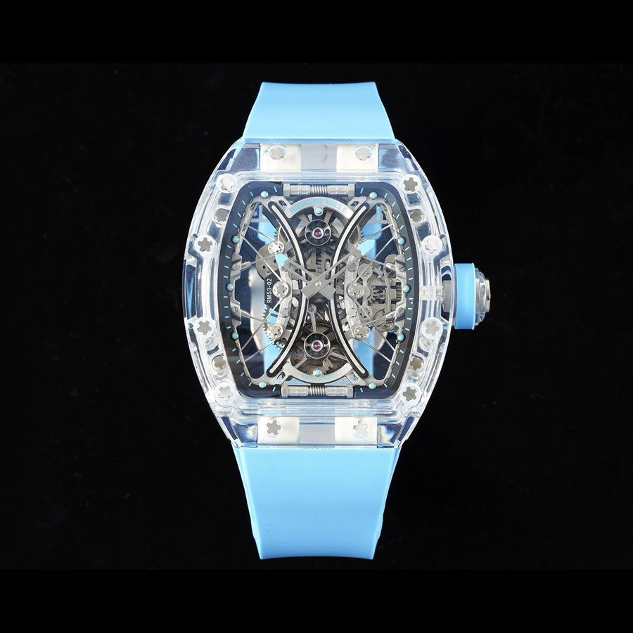 NIGO Richard Mille RM Factory Men's Tourbillon Movement Titanium Rubber Strap Fashionable Luxury Watch #nigo74978
