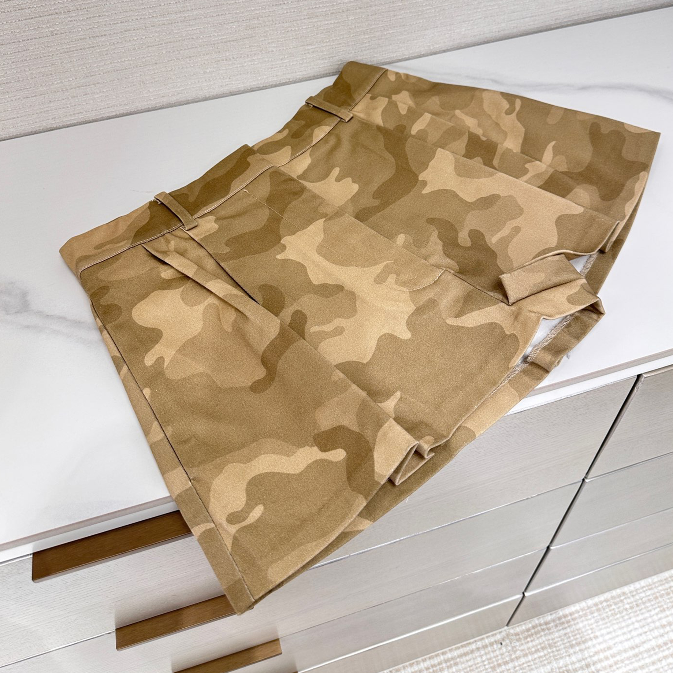 NIGO Prada Women's Early Spring New Camouflage Shorts Cotton Spice Girls Comfortable Youthful Vitality Casual Shorts #nigo9868