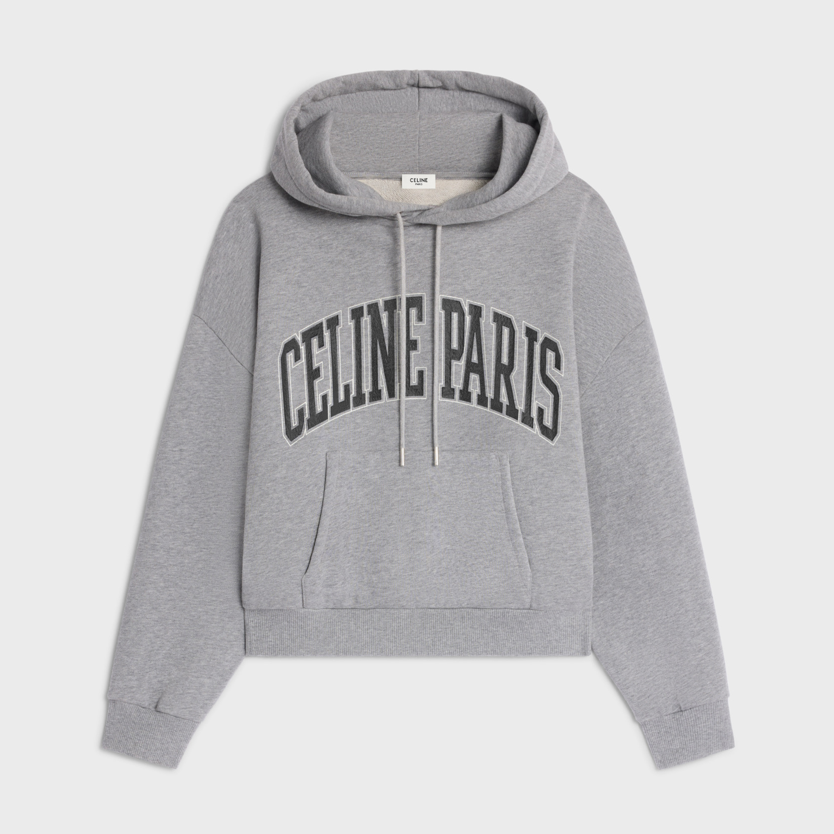 NIGO Celine Women's Spring and Autumn Solid Color Letter Printed Loose Hooded Pullover Long Sleeve Sweatshirt #nigo74999