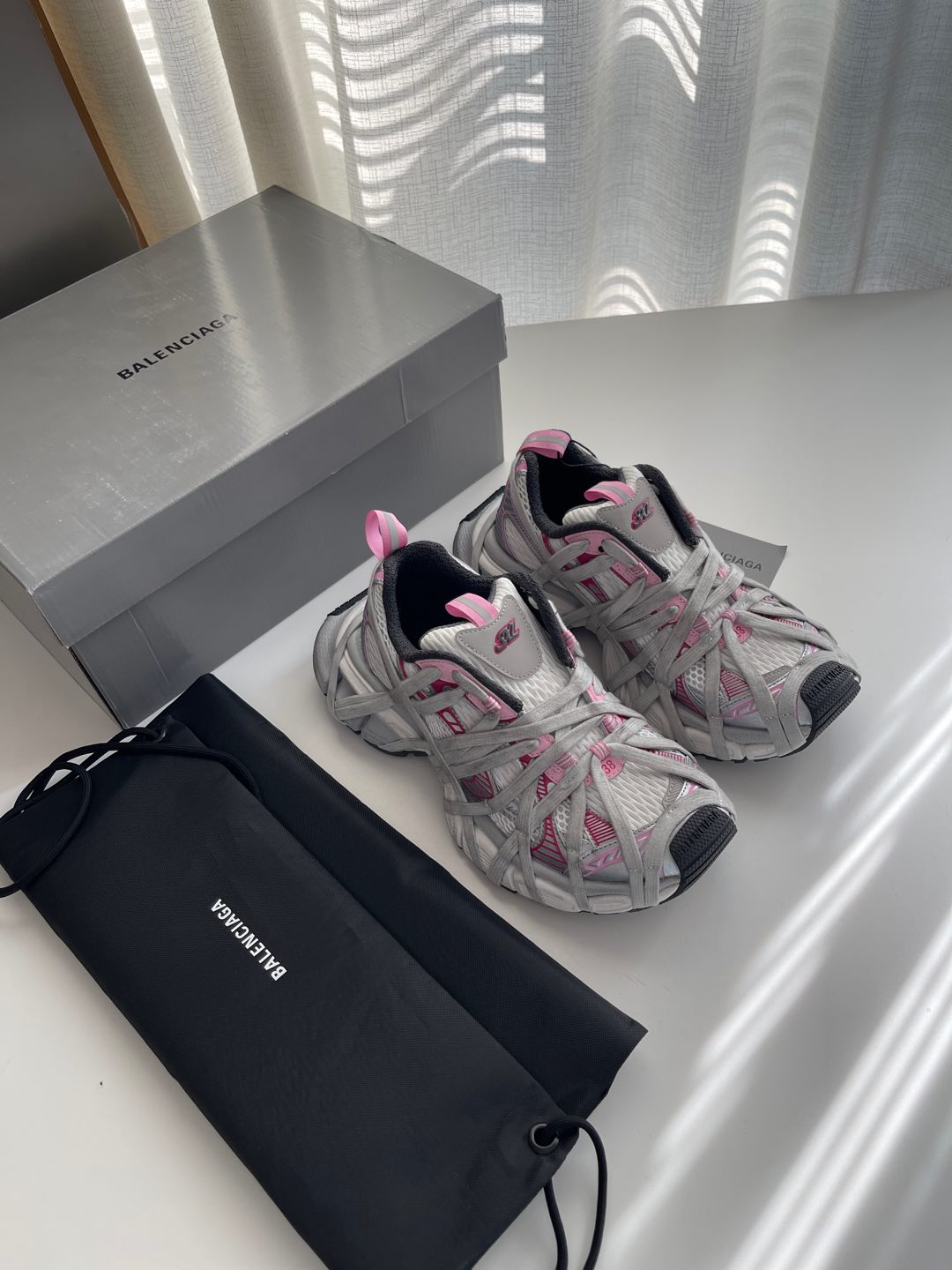 NIGO Balenciaga 3XL Sneakers Men's Retro Aged Thick Bottom Lace Up Low Top Shoes #nigo75124