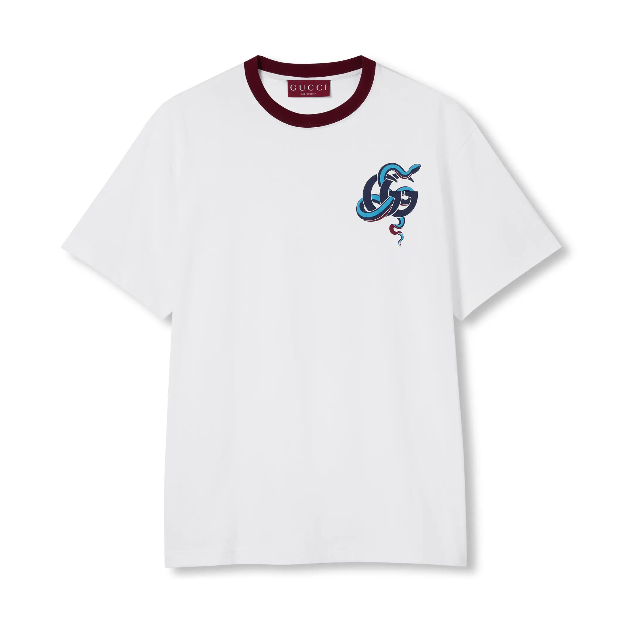 NIGO Gucci Men's Summer Solid Color Animal Print Cotton Round Neck Short Sleeve T-Shirt #nigo75157