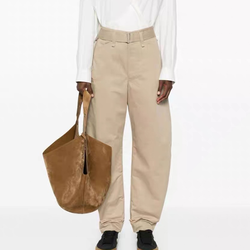 NIGO Lemaire Men's Spring And Autumn Solid Color Cotton And Linen Casual Blazer Pants Ngvp #nigo9878