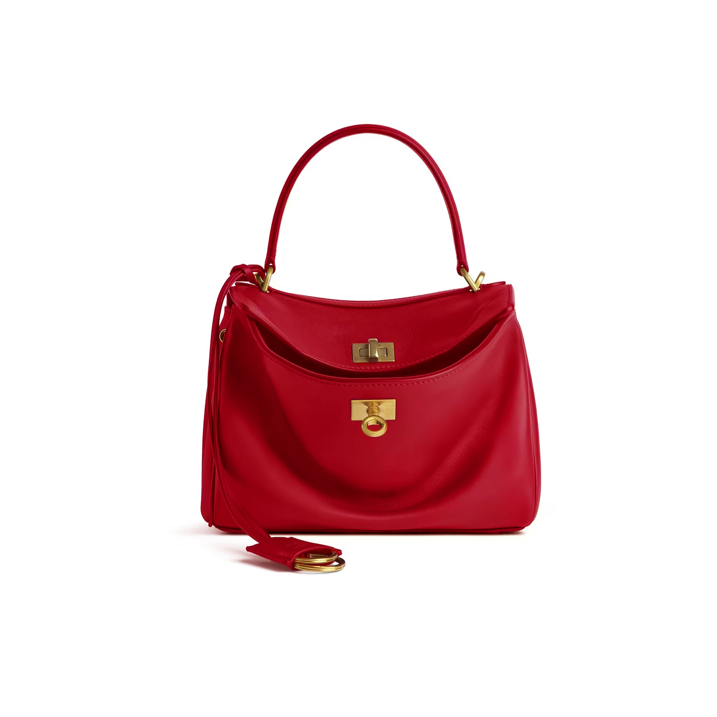 NIGO Balenciaga Women's RODEO Mini Handbag Vintage Solid Color Leather Shoulder Crossbody Bag Bags 7954562AA4V6034 Ngvp #nigo9898