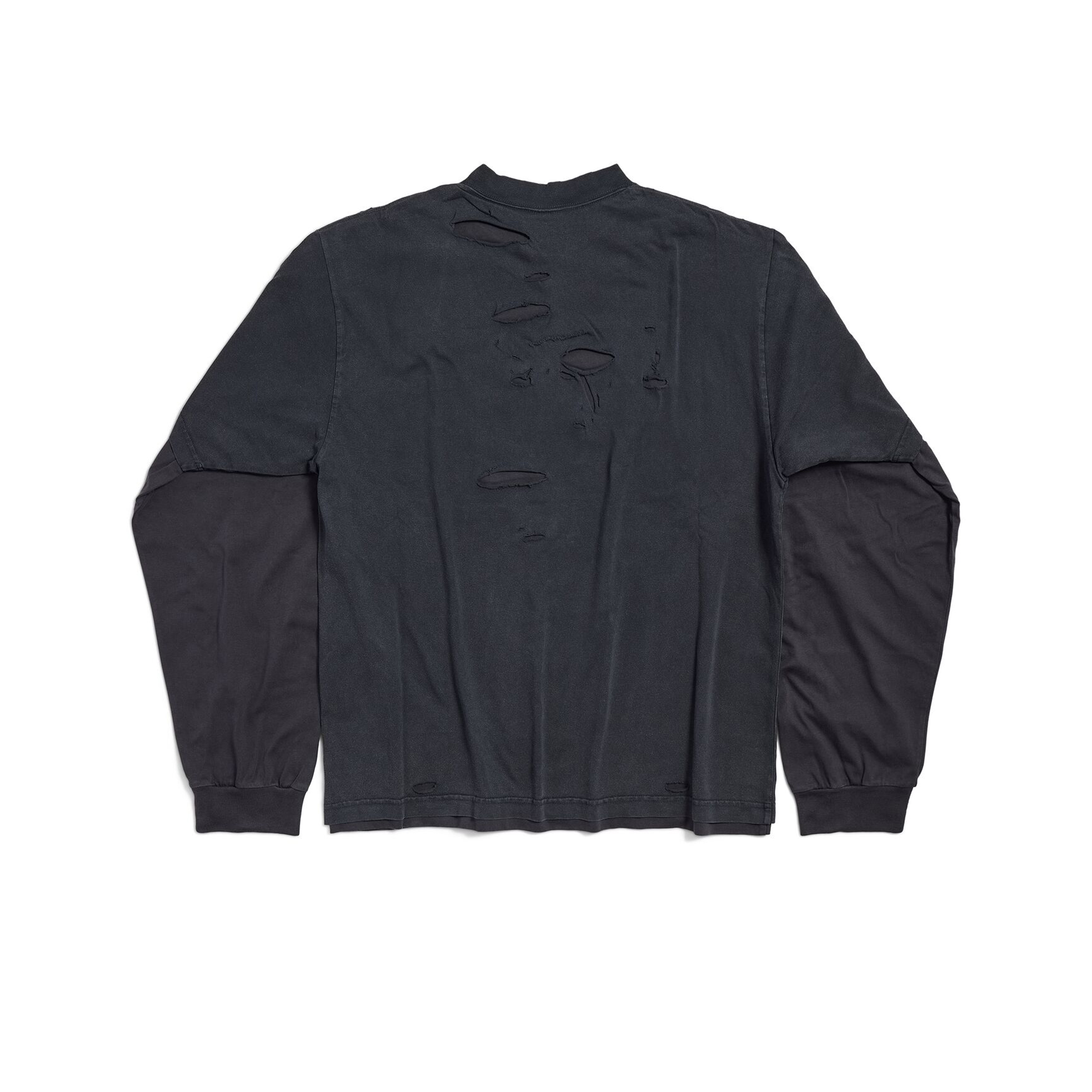 NIGO Balenciaga 3b Sport Icon Medium Fit Layered T-shirt Men's Retro High Street Trend Round Neck Spring And Autumn Fake Two T-shirt #nigo71846