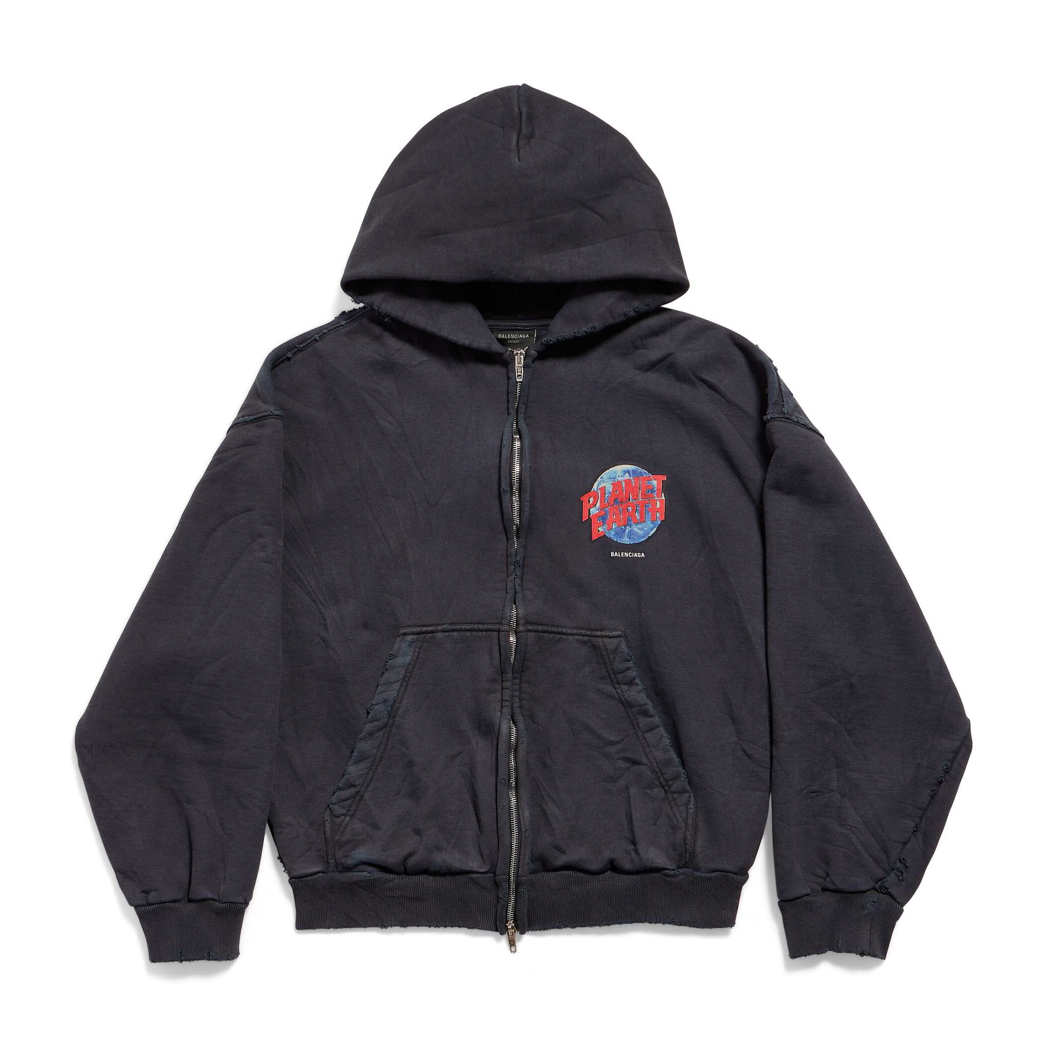 NIGO Balenciaga Men's Spring and Autumn Pattern Printed Hooded Regular Fit Zipper Long Sleeve Jacket Stretch Waistband Pants Set Suit #nigo74232