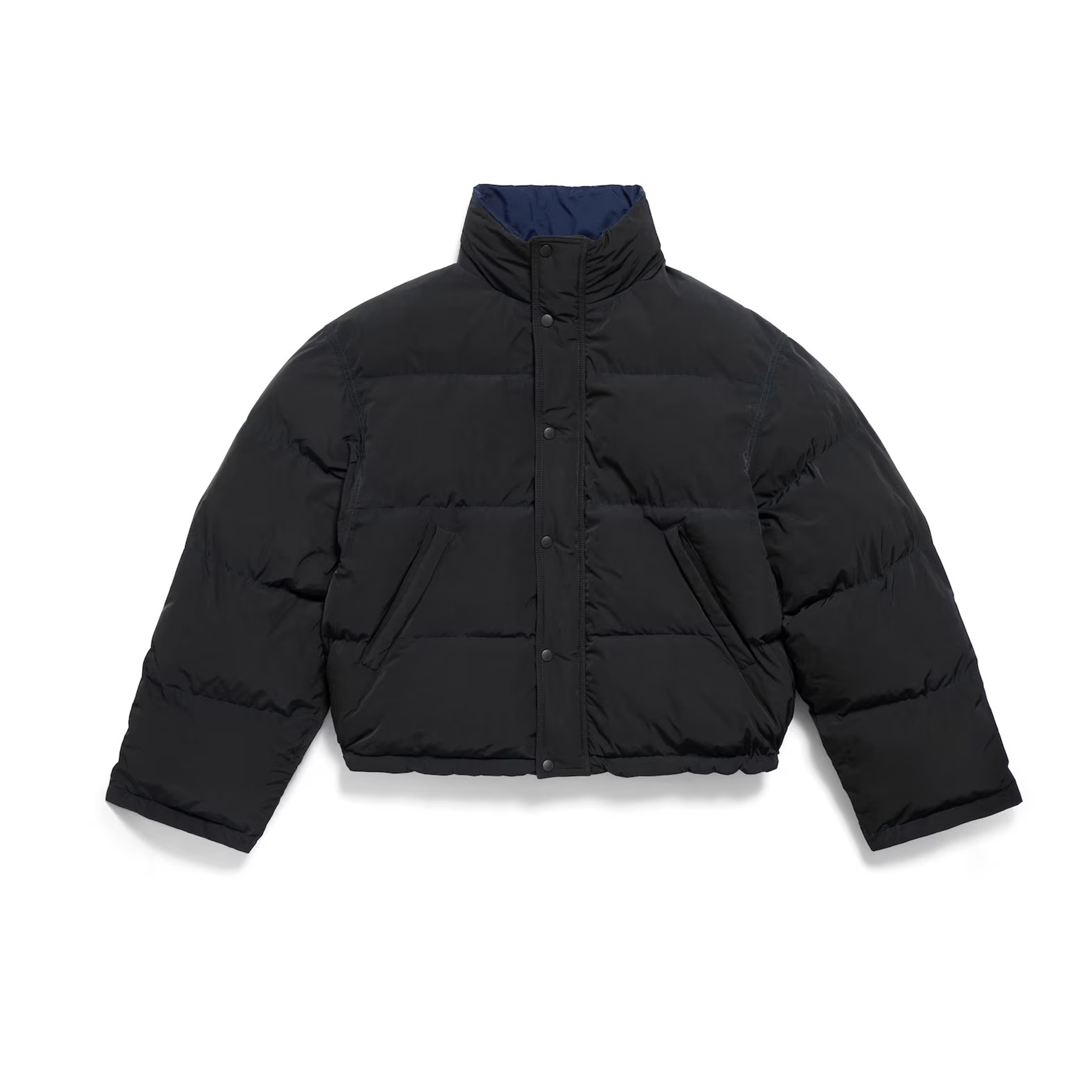 NIGO Balenciaga Men's Women's Loop Sports Icon Solid Color Zipper Loose Reversible Puffer Down Jacket #nigo71871