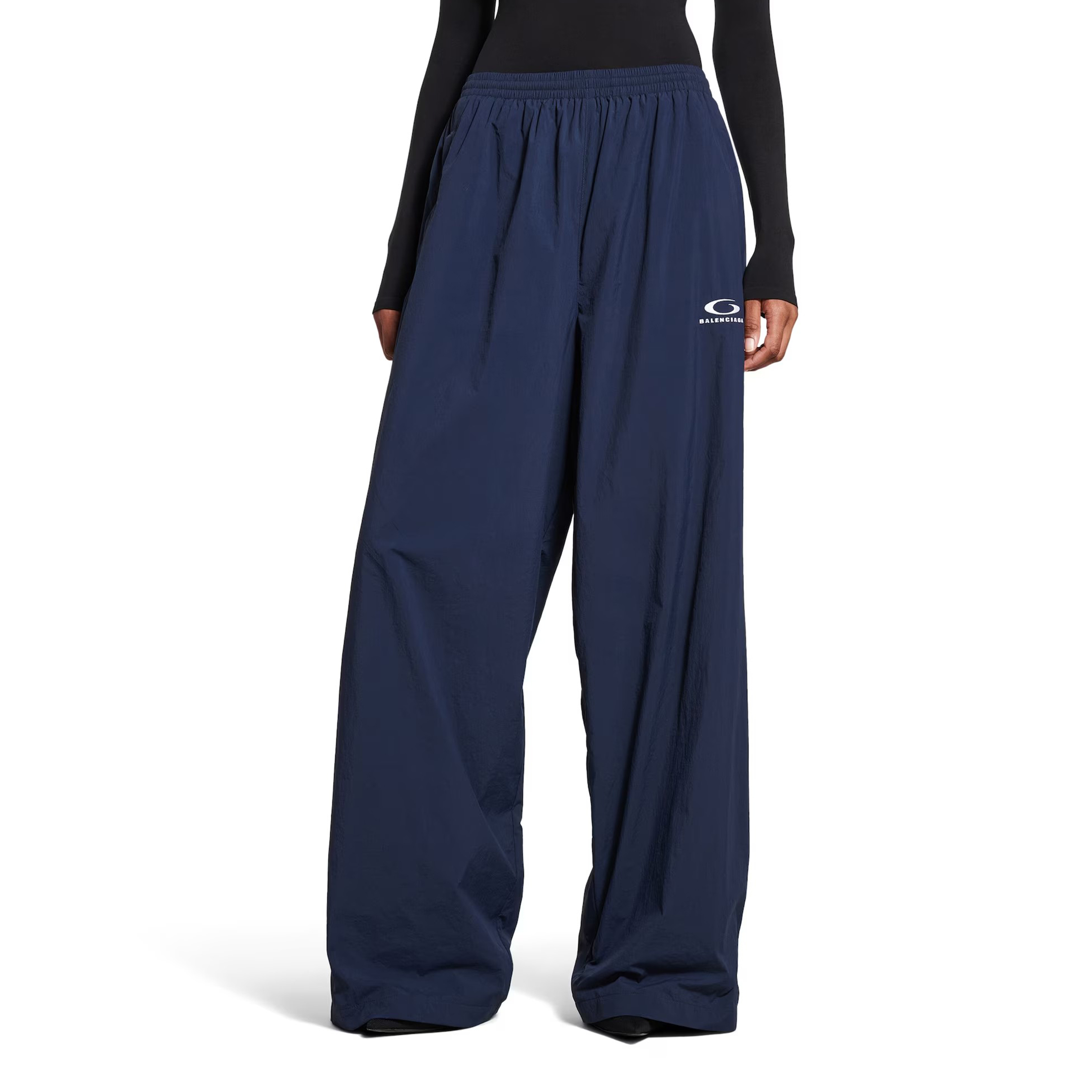 NIGO Balenciaga Men's Four Seasons Solid Color Elastic Waist Casual Loose Tracksuit Pants Sweatpants #nigo71881