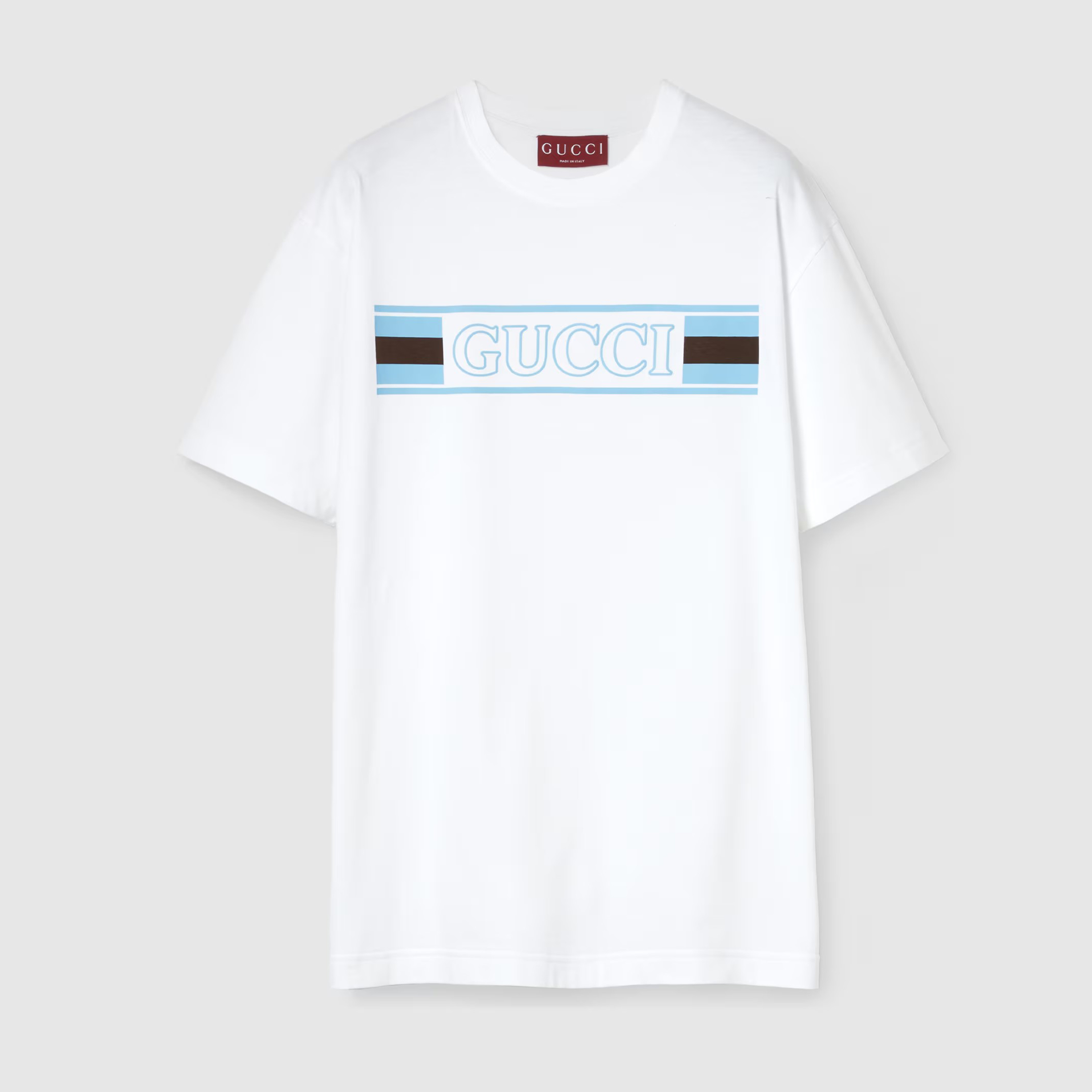 NIGO Gucci Men's Summer Logo Print Embroidery Solid Color Cotton Jersey Short Sleeve T-Shirt #nigo71885
