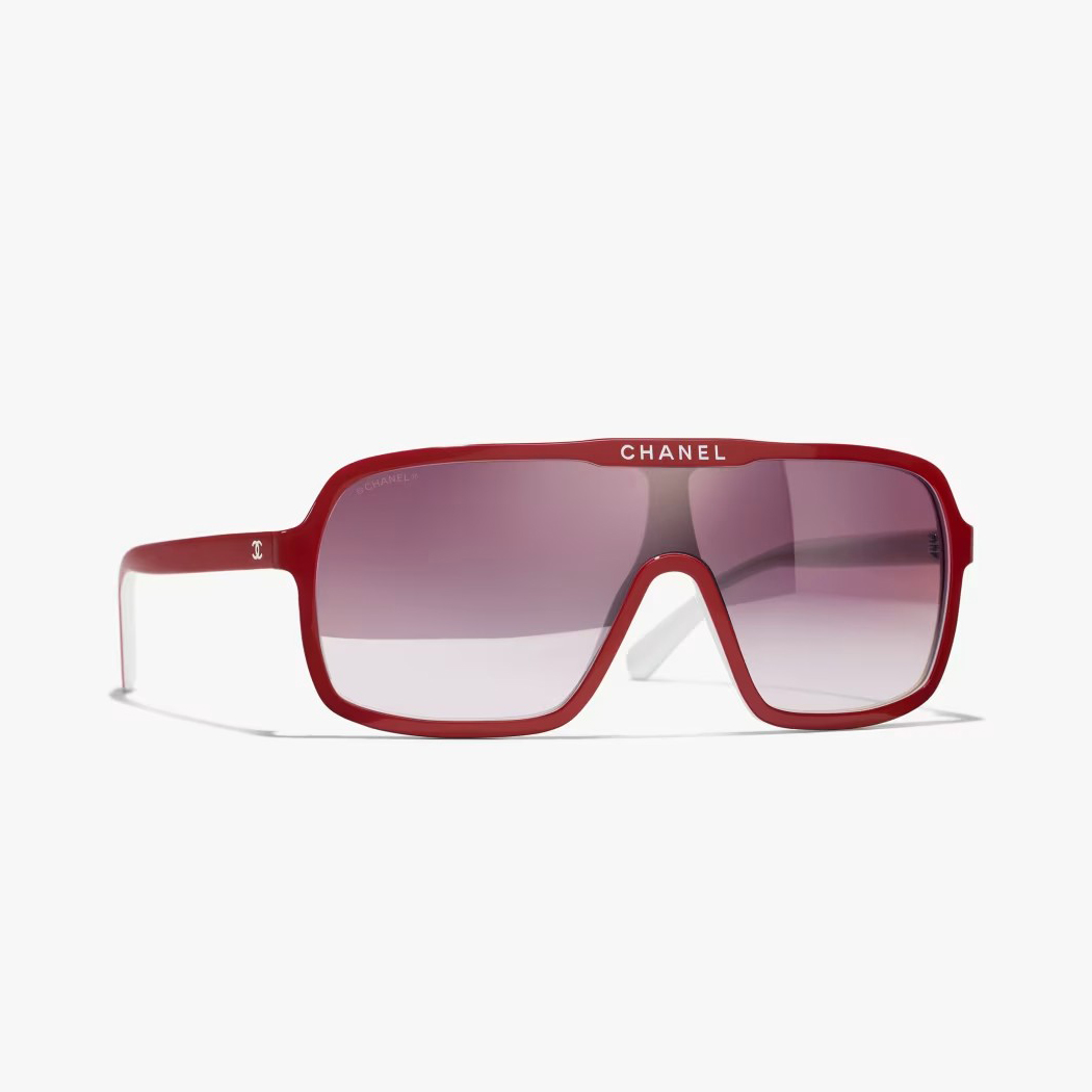NIGO Chanel Men's and Women's Solid Color Acetate Square Sunglasses Glasses #nigo75199