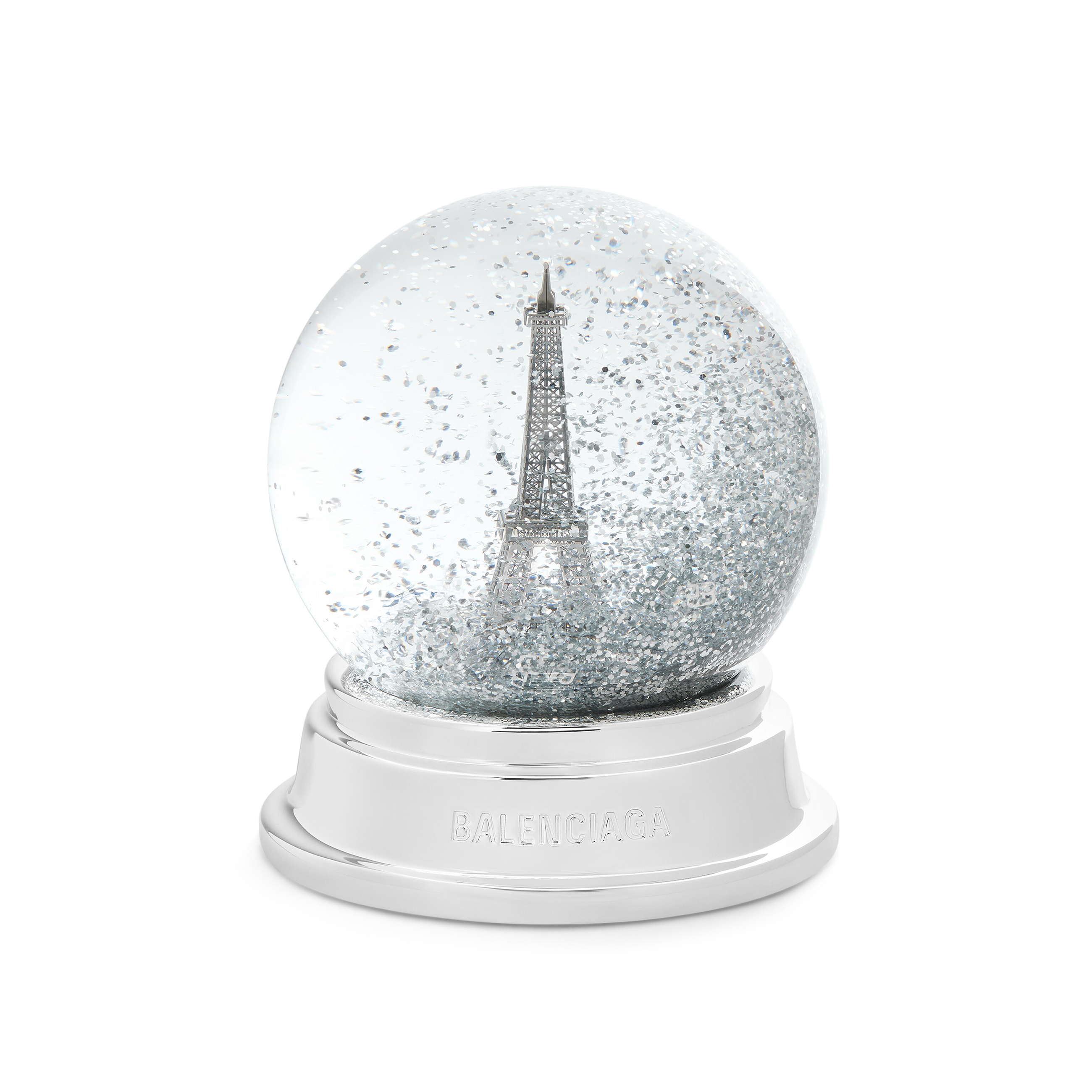 NIGO Balenciaga Silver Paris Tower Crystal Ball Decoration #nigo75218