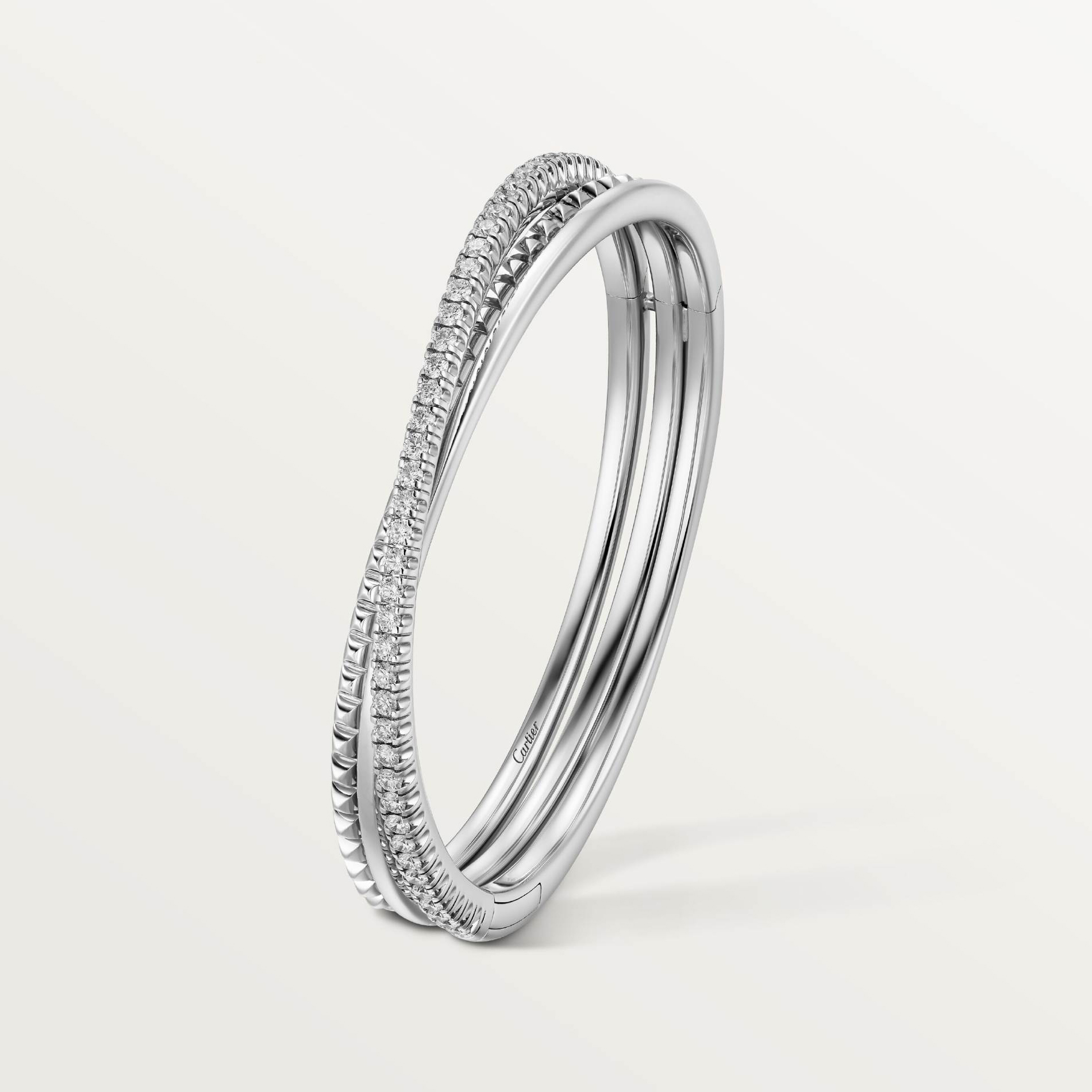 NIGO Cartier ETINCELLE DE CARTIER Women's Solid Color Set Round Diamonds Bracelet Jewelry #nigo75221