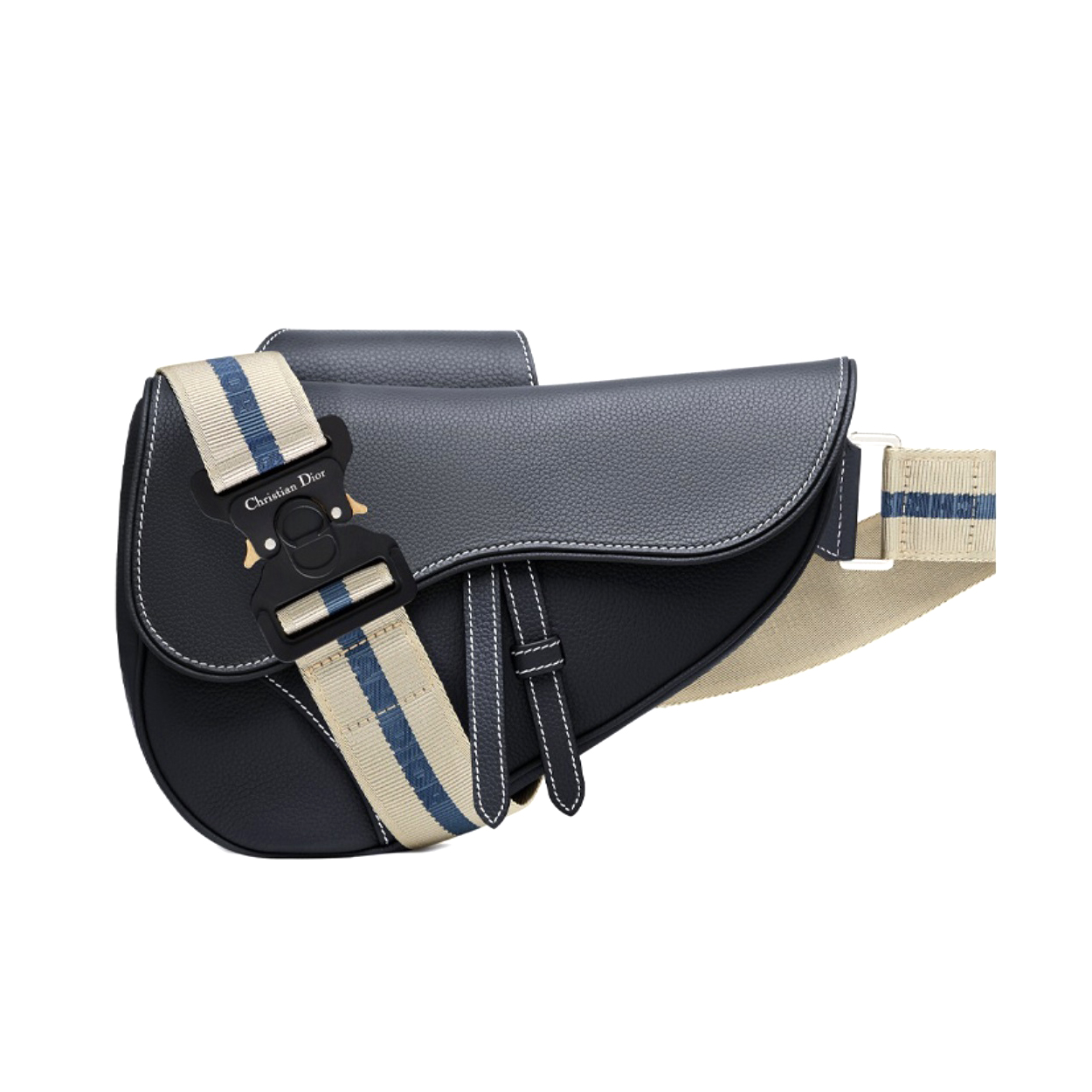 NIGO Dior Men's Leather Saddle Crossbody Chest Waist Shoulder Bag Bags #nigo75217