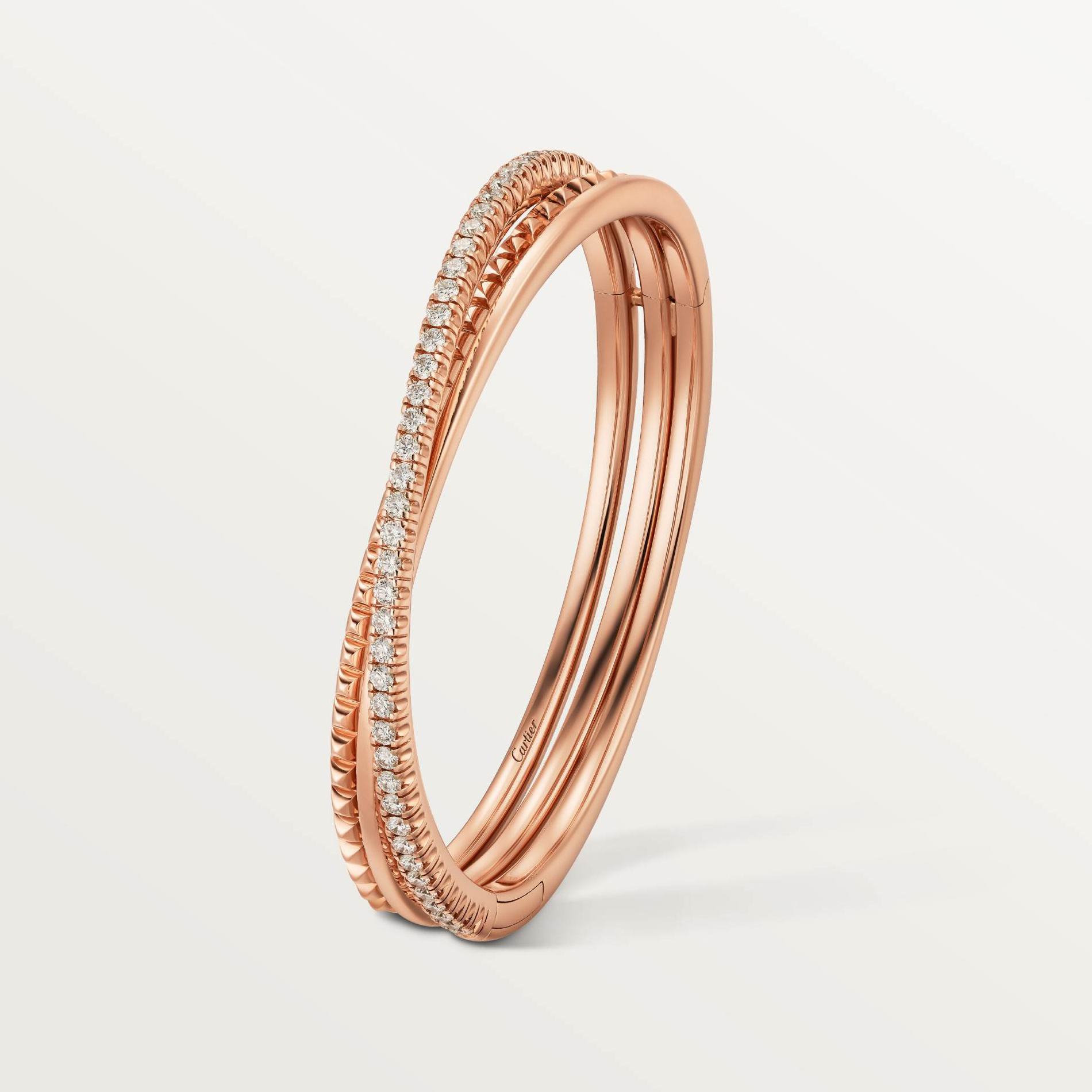 NIGO Cartier ETINCELLE DE CARTIER Women's Solid Color Set Round Diamonds Bracelet Jewelry #nigo75221